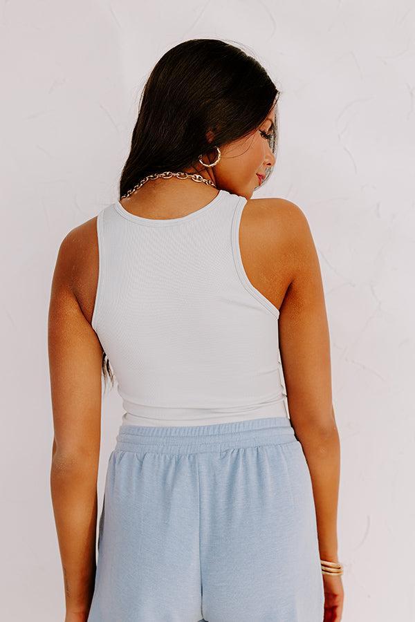 Sea Grove Gorgeous Tank In Grey Product Image
