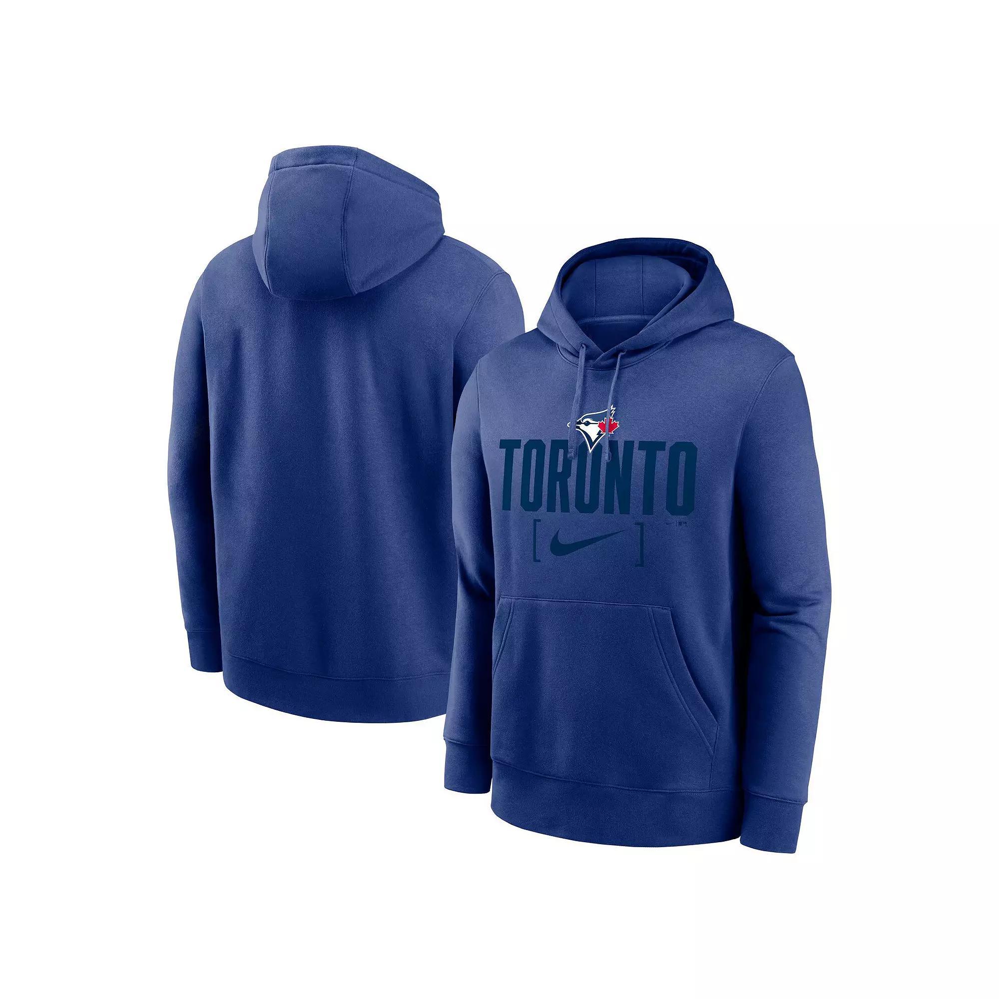 Men's Nike Navy Houston Astros Club Slack Pullover Hoodie, Size: Large, Blue Product Image