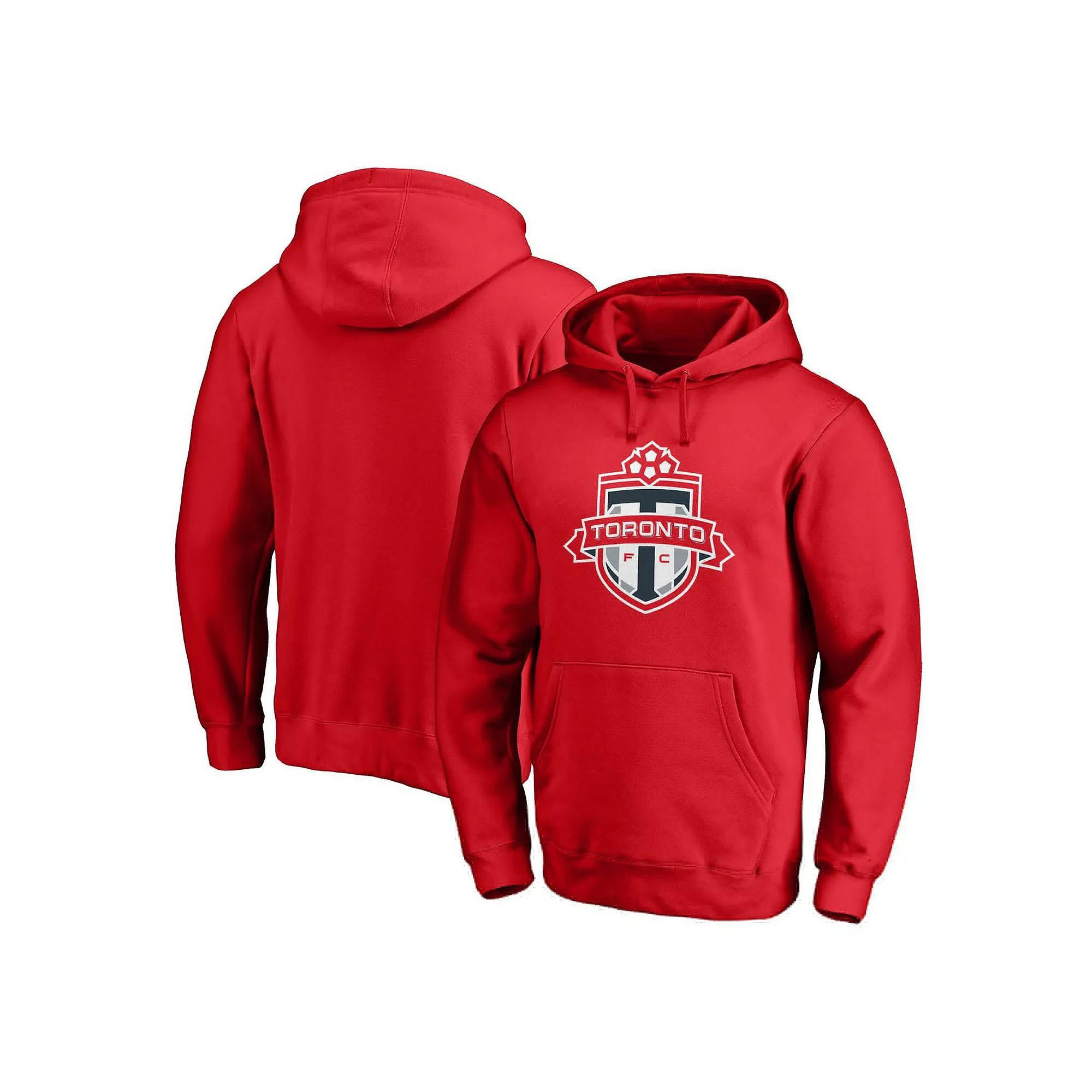 Men's Fanatics Branded Red Toronto FC Logo Pullover Hoodie, Size: Small, Tfc Red Product Image