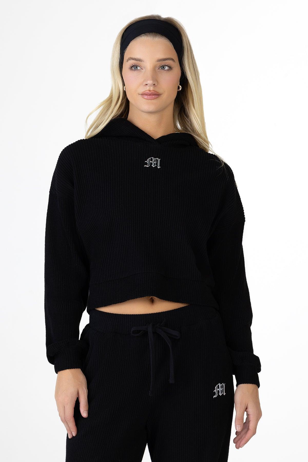 Nara Ribbed Hoodie Product Image