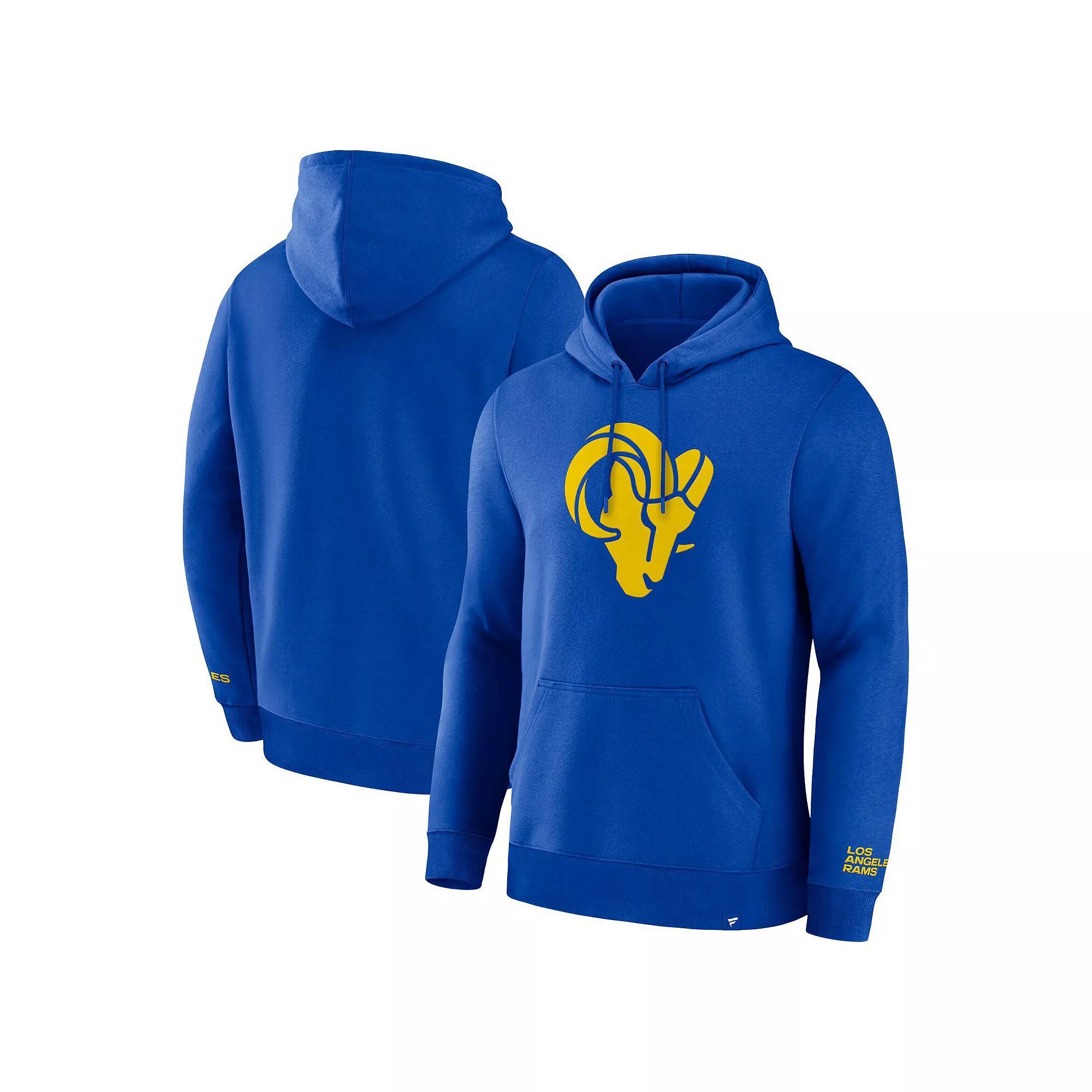 Men's Fanatics  Navy Seattle Seahawks Legacy Fleece Pullover Hoodie, Size: Large, Blue Product Image