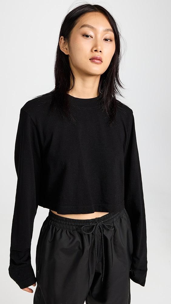 Cotton Citizen Tokyo Crop Long Sleeve Tee | Shopbop Product Image