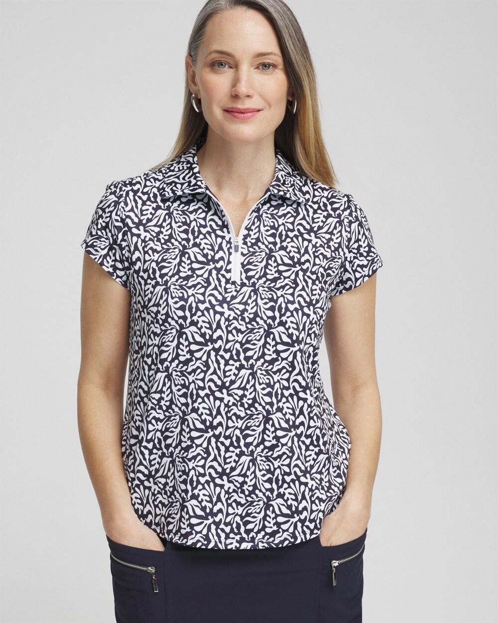 Zenergy® UPF Reef Cap Sleeve Polo Product Image