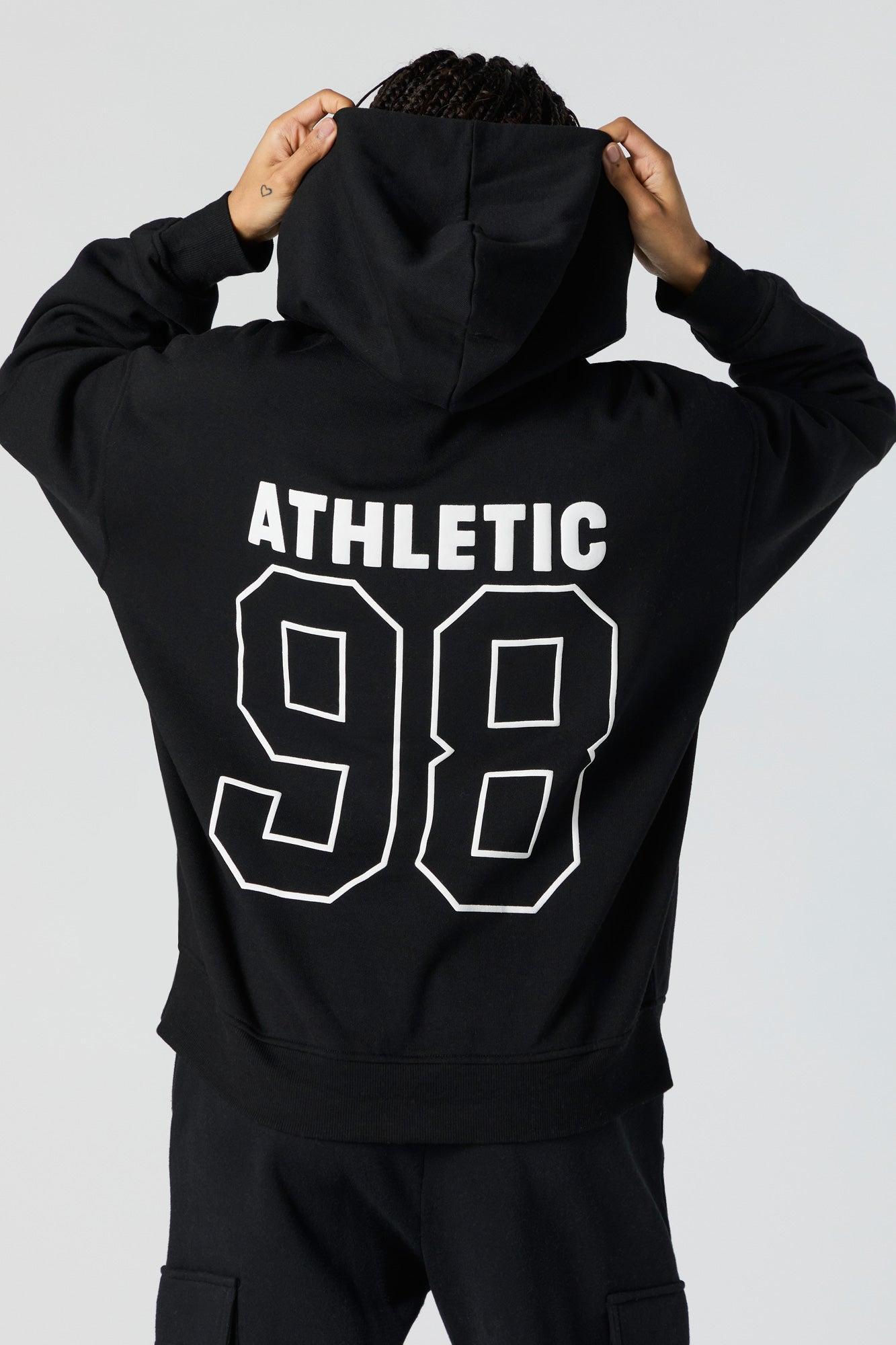 Embroidered Fleece Hoodie Female Product Image