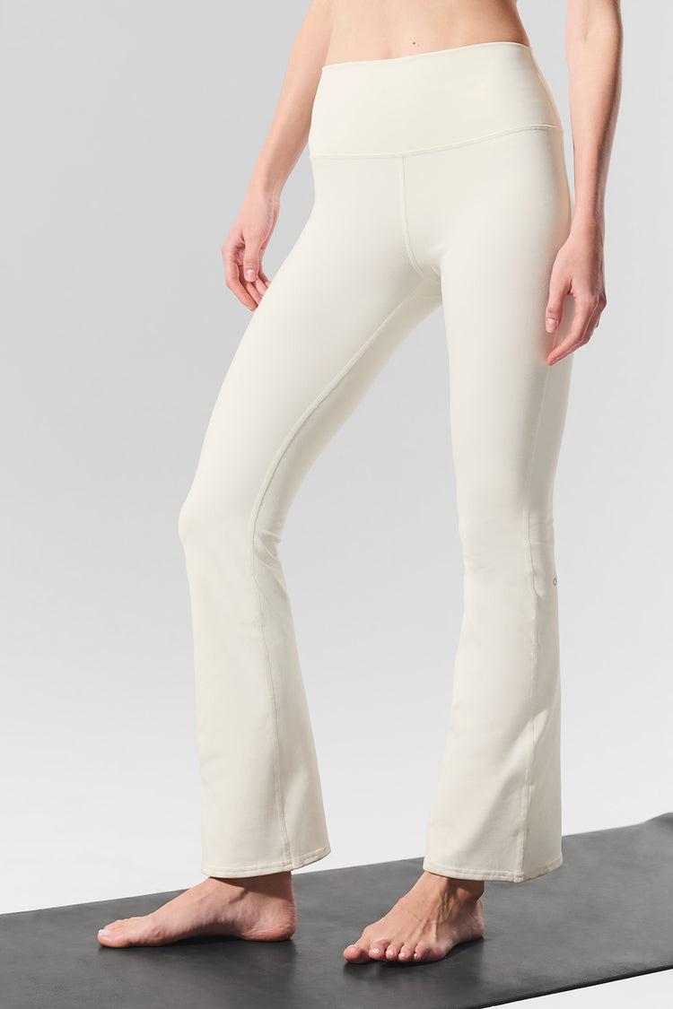 Airbrush High-Waist 7/8 Bootcut Legging - Ivory Product Image