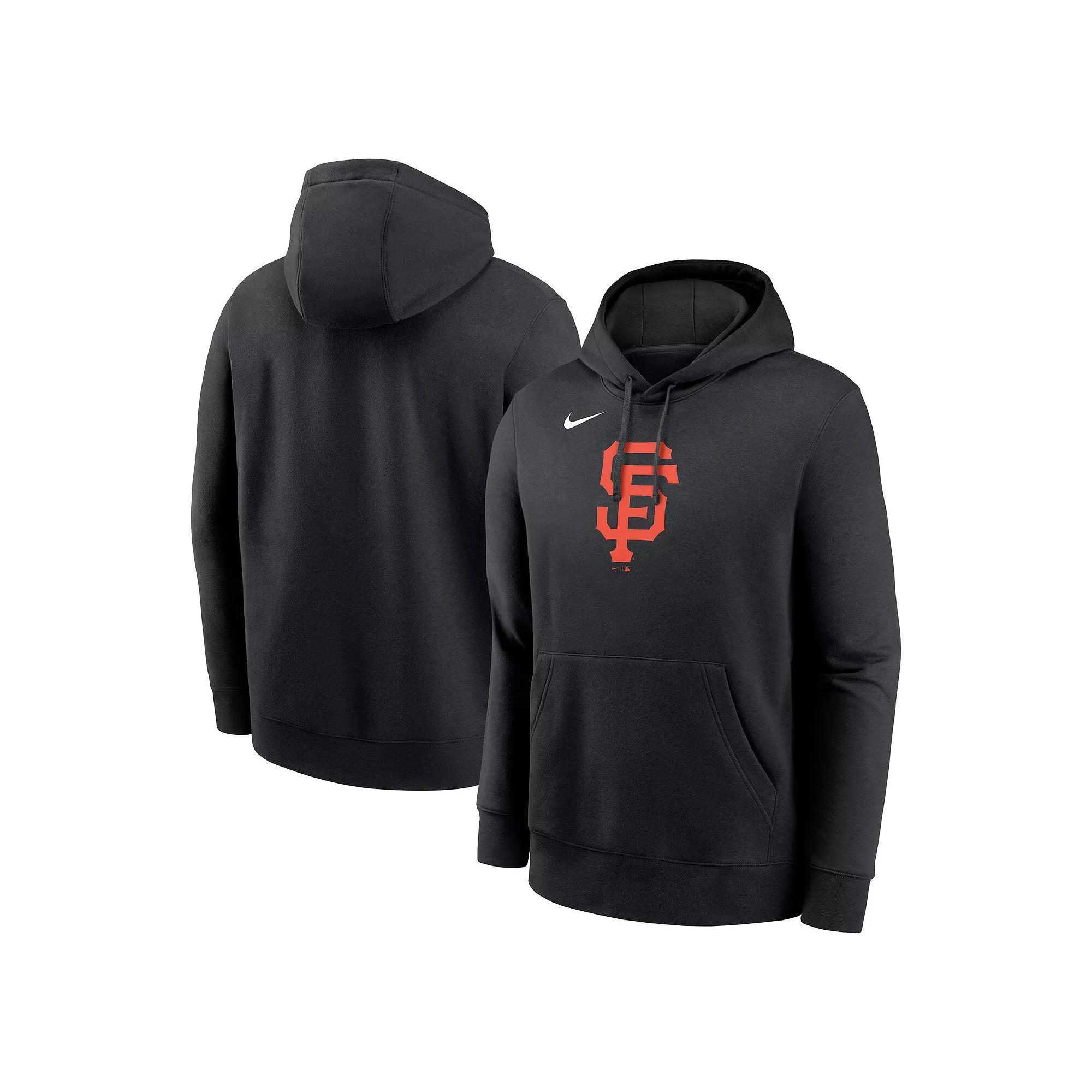Men's Nike Royal Atlanta Braves Cooperstown Collection Logo Club Pullover Hoodie, Size: 2XL, Blue Product Image