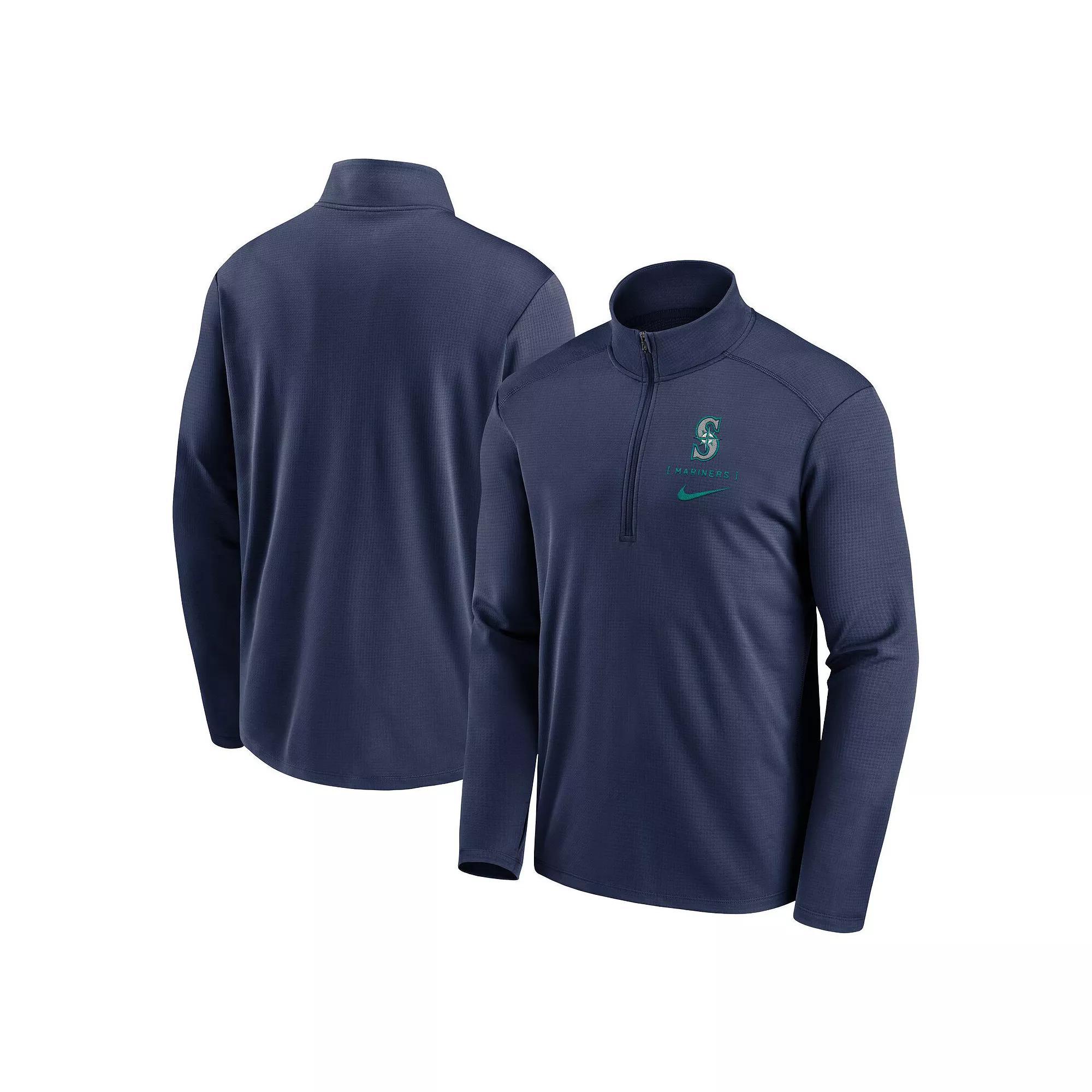 Men's Nike Royal Toronto Blue Jays Franchise Logo Pacer Performance Half-Zip Top, Size: Small, Jay Blue Product Image