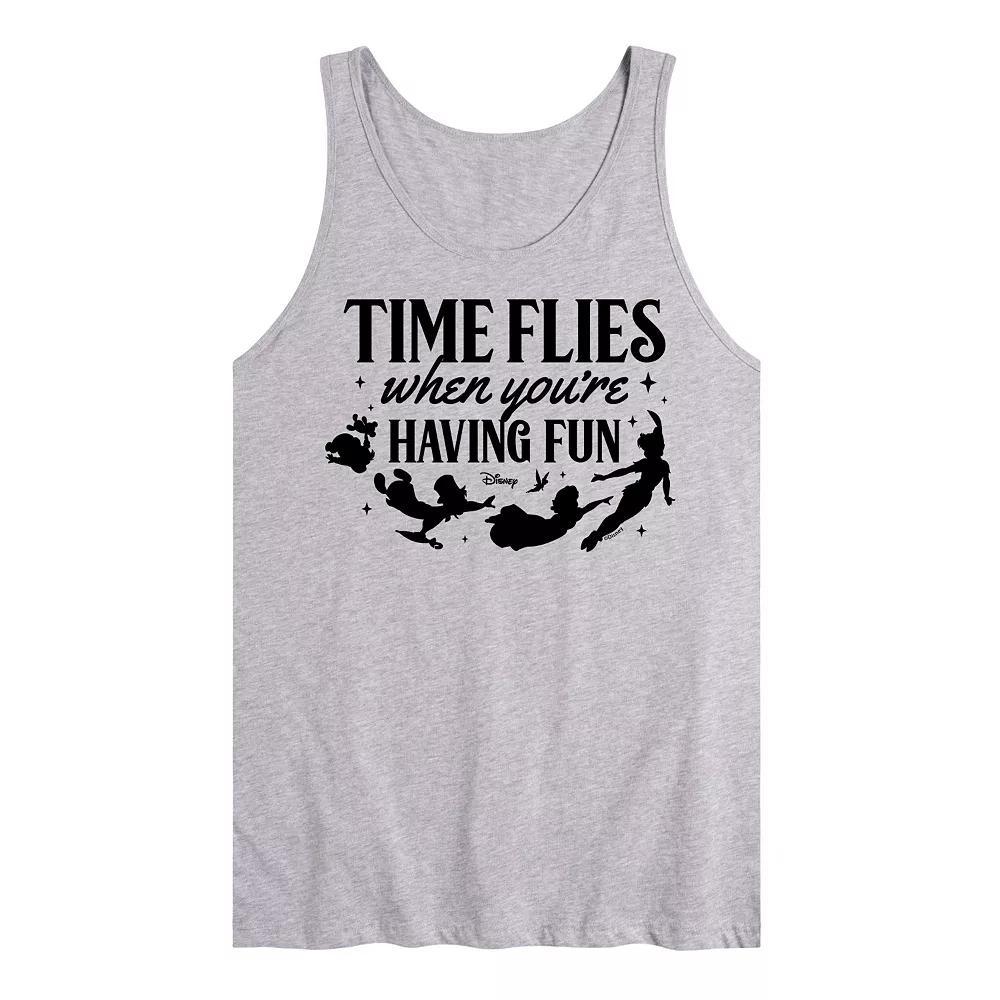 Disneys Peter Pan Mens Time Flies Graphic Tank Top Product Image