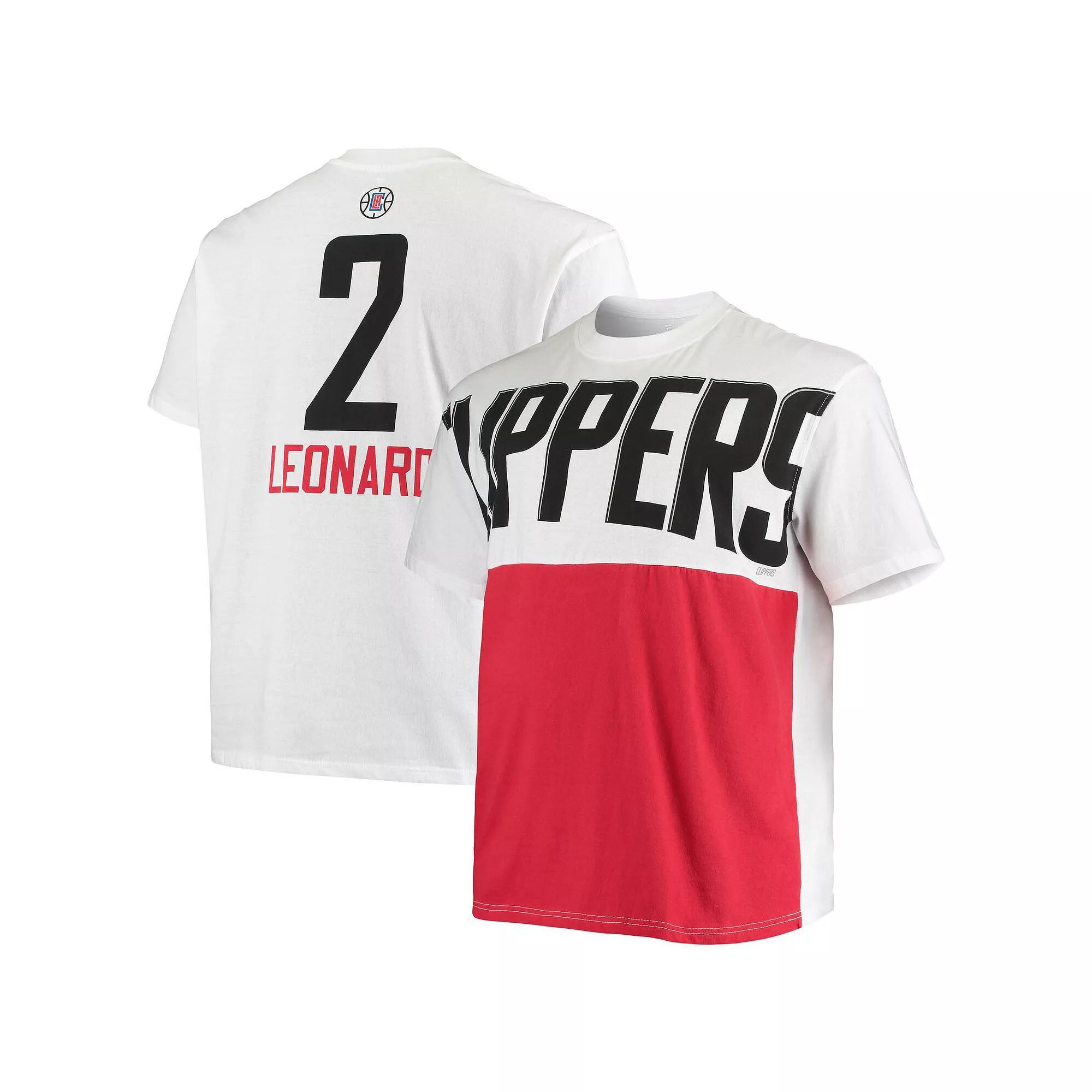 Mens Fanatics Branded Kawhi Leonard LA Clippers Big & Tall Yoke T-Shirt Product Image