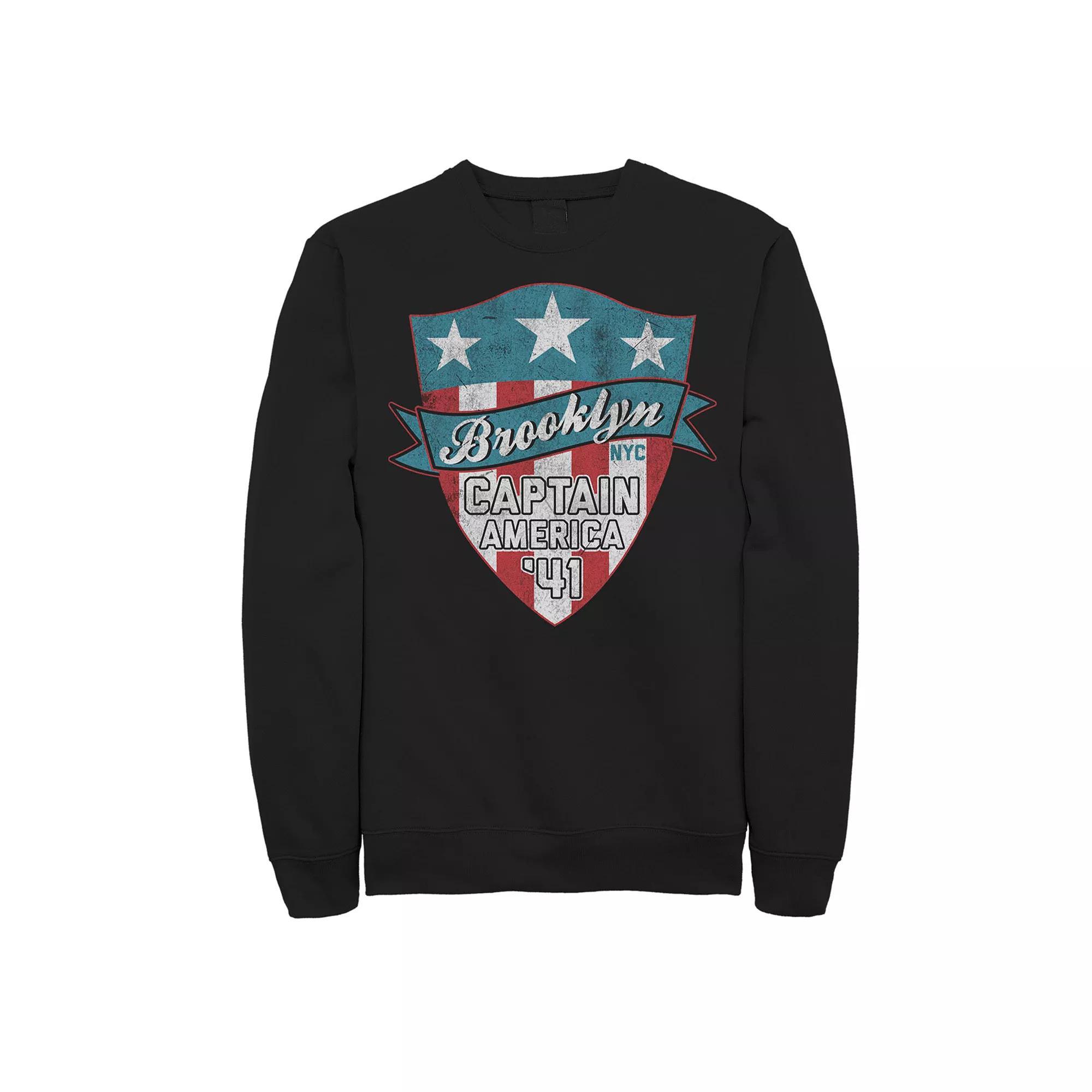 Men's Harry Potter Simple House Crest Box Up Sweatshirt, Size: Large, Black Product Image