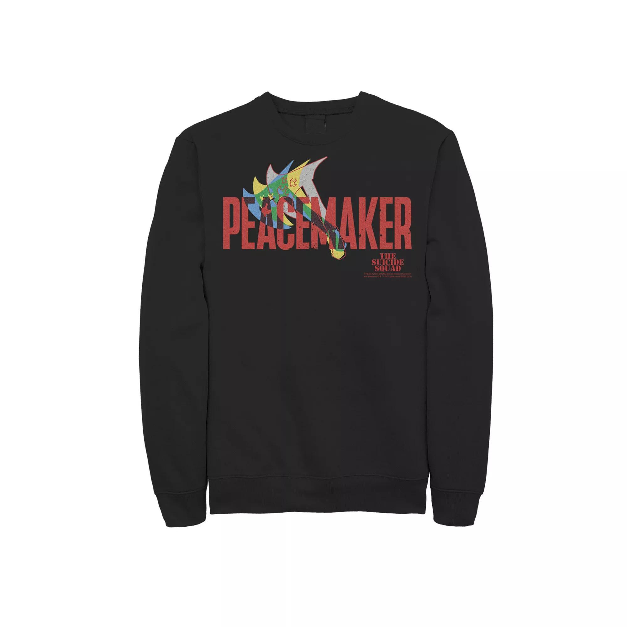 Men's NASA Official Space Explorer Retro Logo Sweatshirt, Size: Small, Grey Heather Product Image