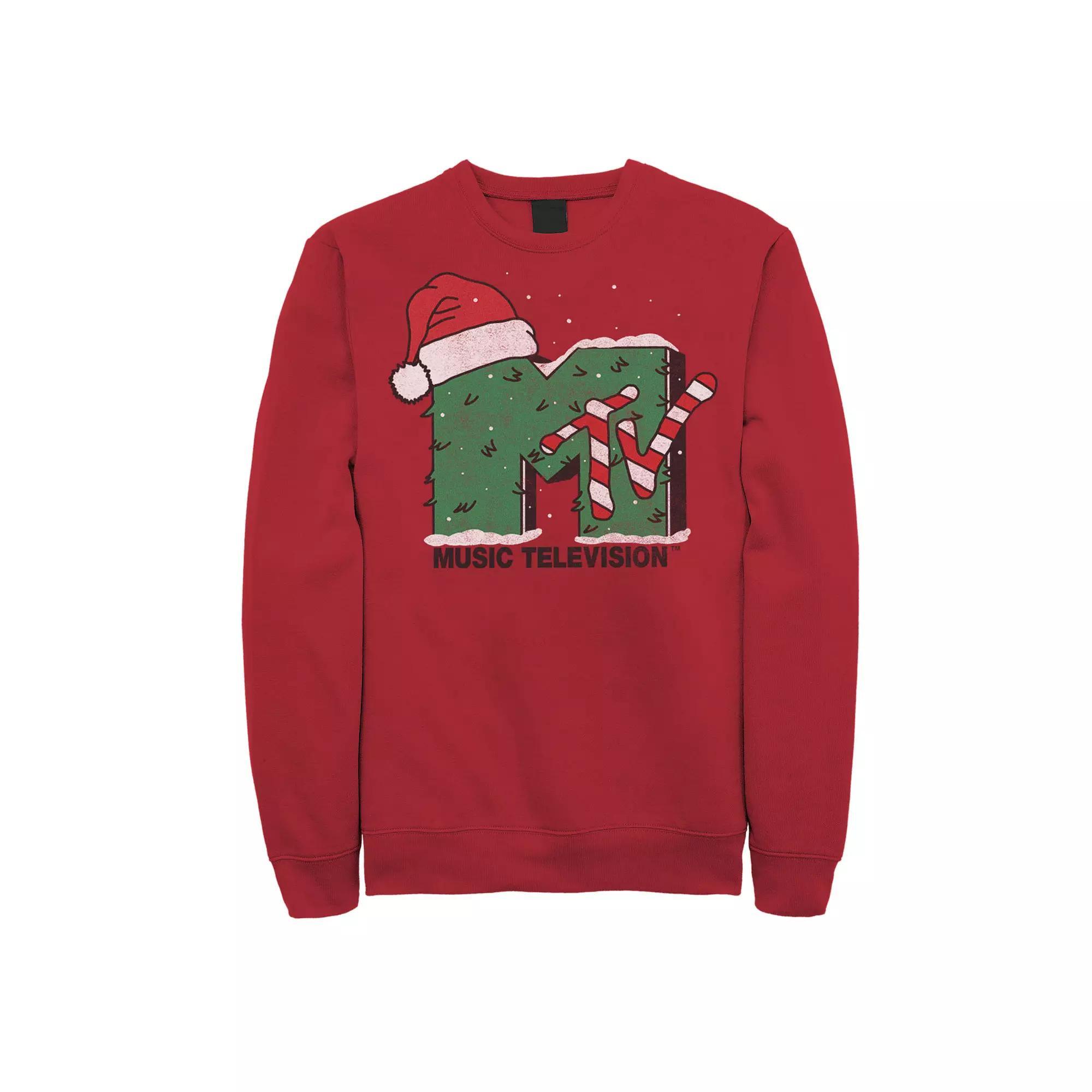 Men's Marvel Rocket And Groot Seasons Grootings Sweatshirt, Size: Medium, Red Product Image