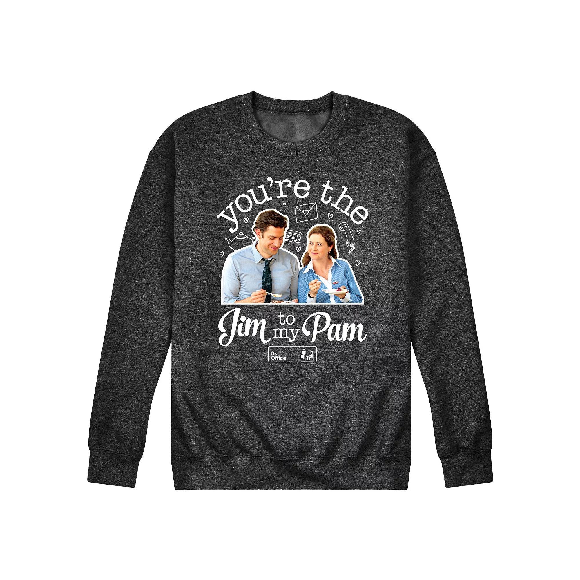 Mens The Office Jim To My Pam Sweatshirt Product Image