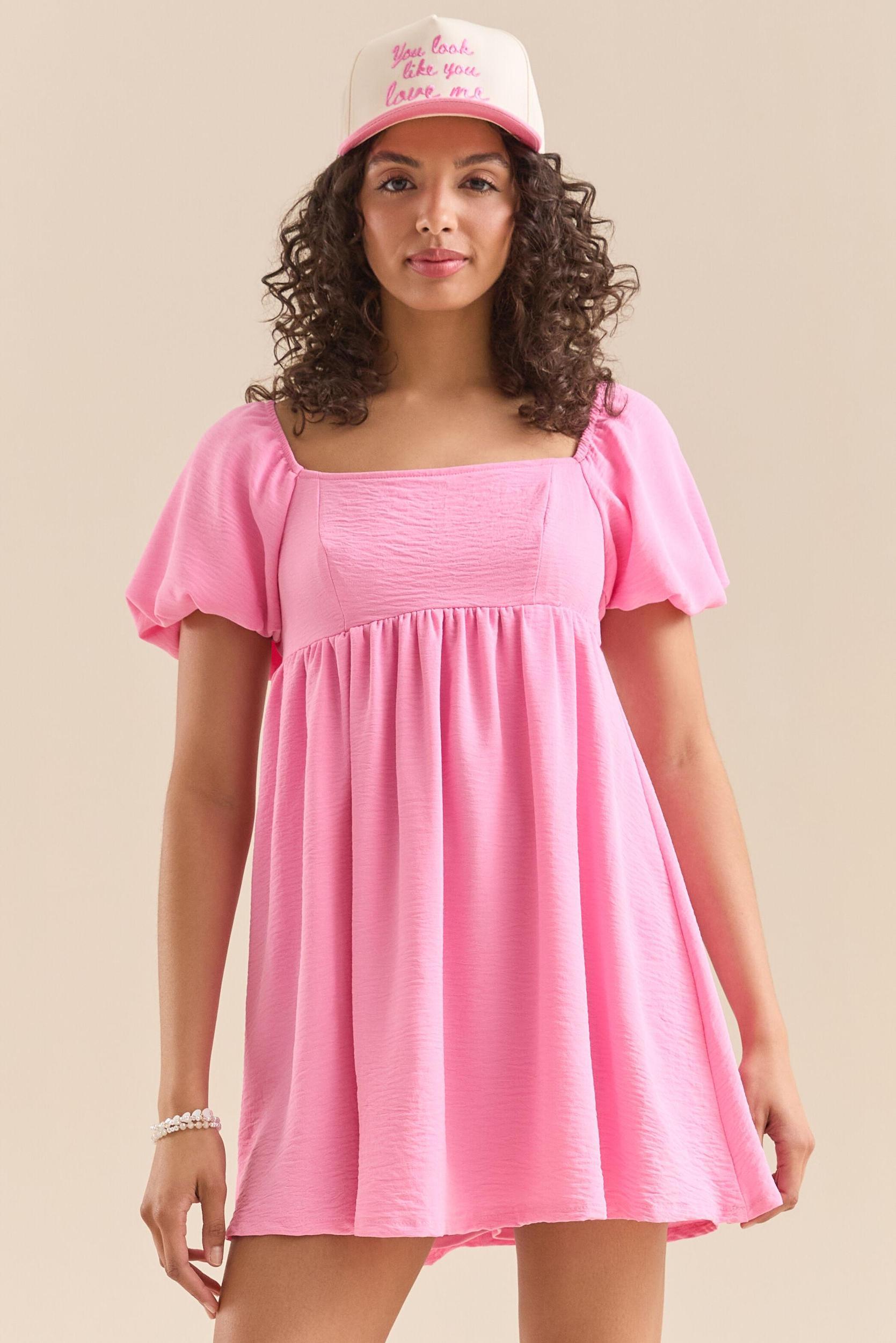 Anaya Puff Sleeve Dress Product Image