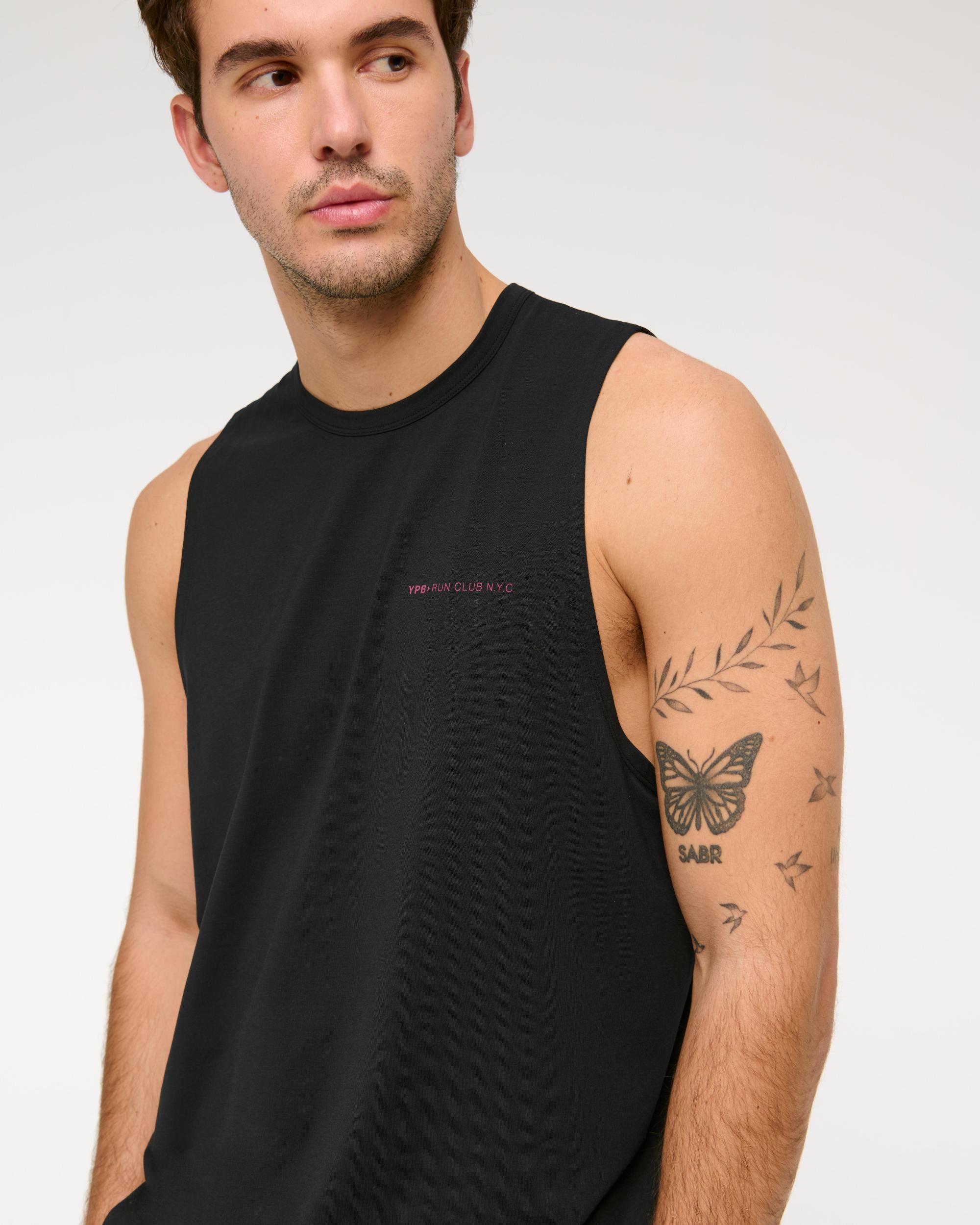 YPB Active Cotton-Blend Graphic Tank Product Image