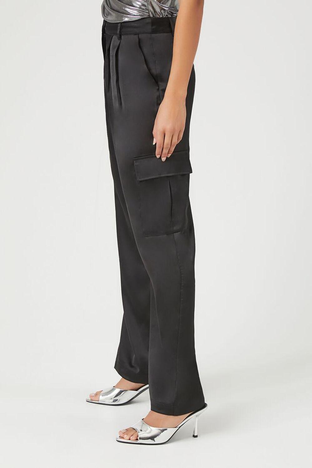 Satin Cargo Pants | Forever 21 Product Image