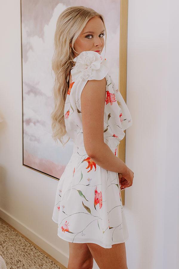 Rooftop Party Satin Romper Product Image