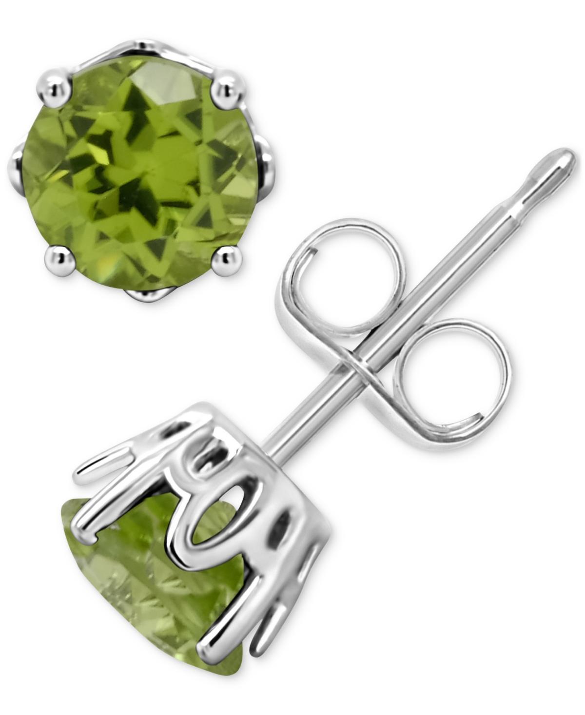 Celebration Gems Sterling Silver Aquamarine Stud Earrings, Women's, Blue Product Image
