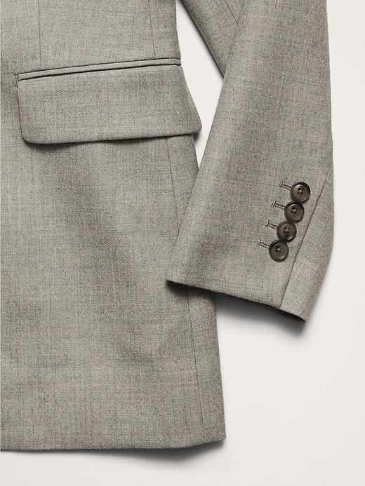 Slim Italian Wool Blazer Product Image