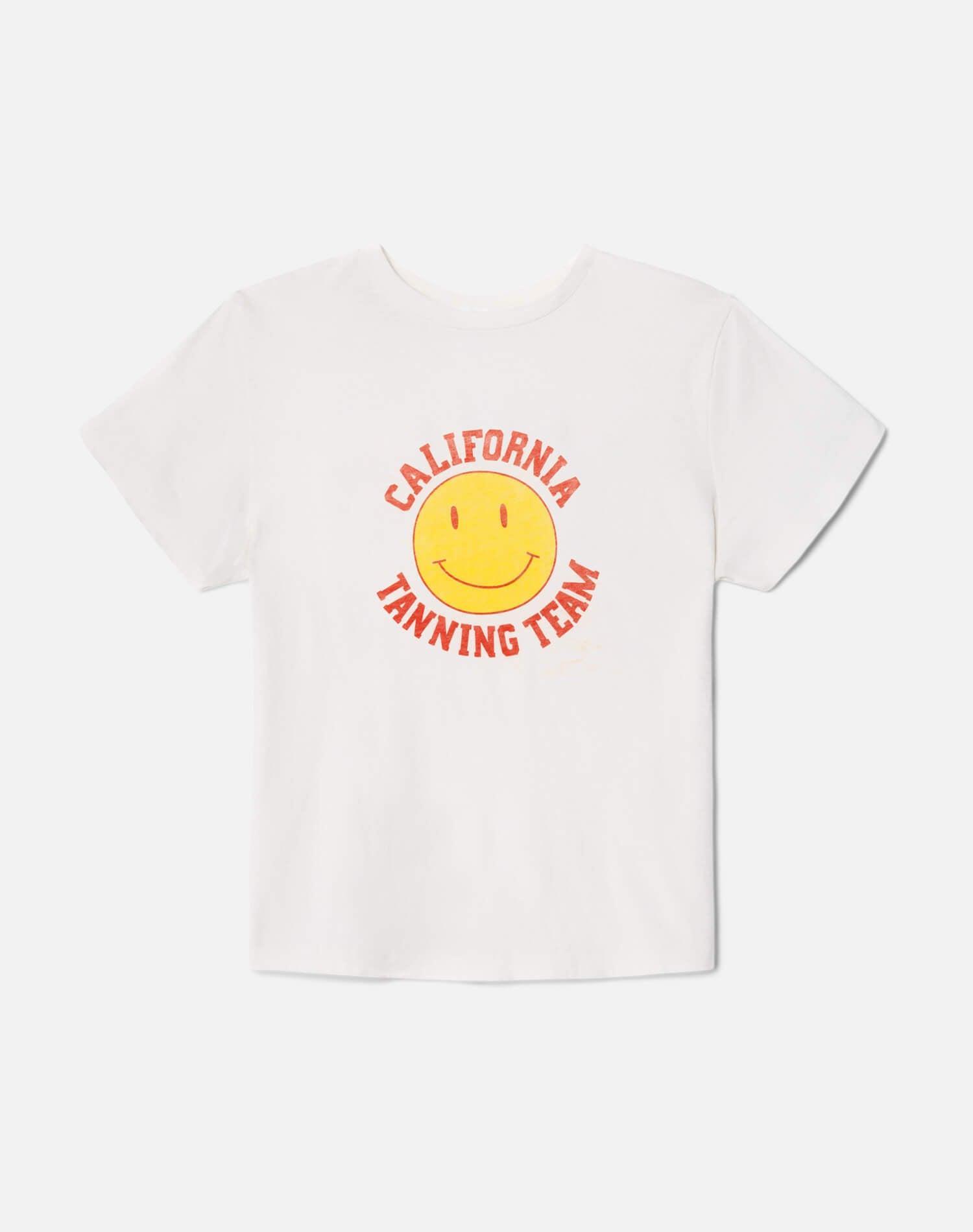 Classic "Tanning" Tee - Antique White Product Image