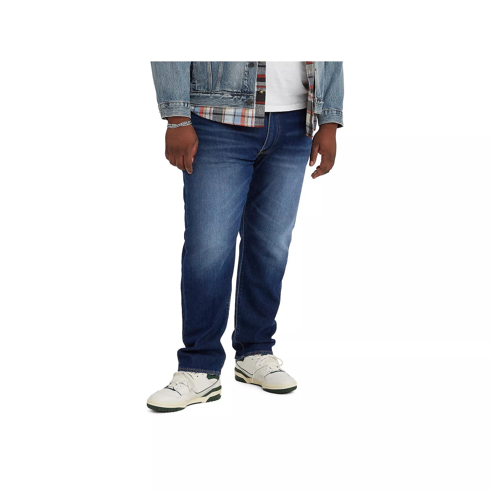 Big & Tall Levi's® 502™ Regular Taper-Fit Stretch Jeans, Men's, Size: 50X29, Meyers Day Product Image