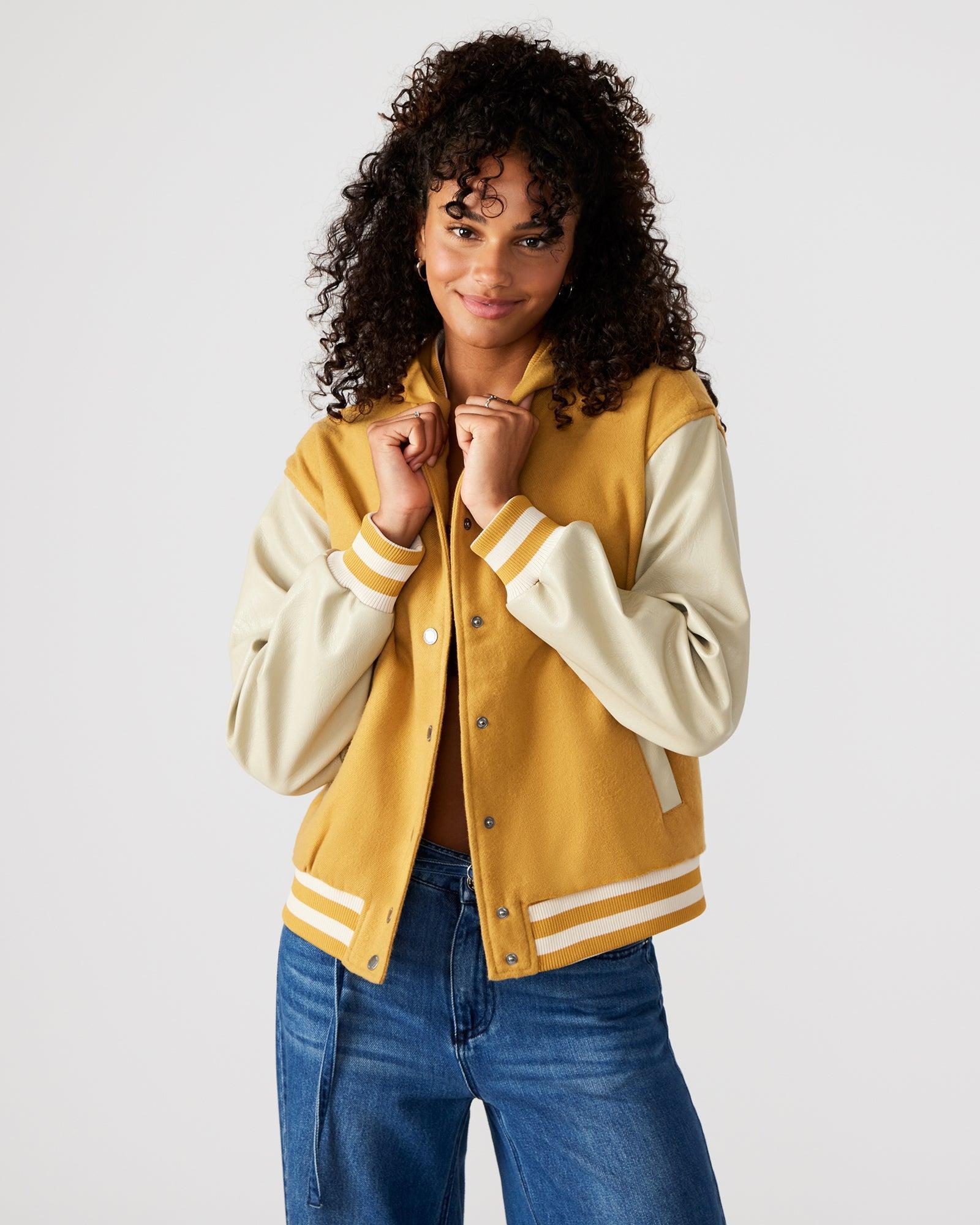 FINN JACKET MUSTARD Female Product Image