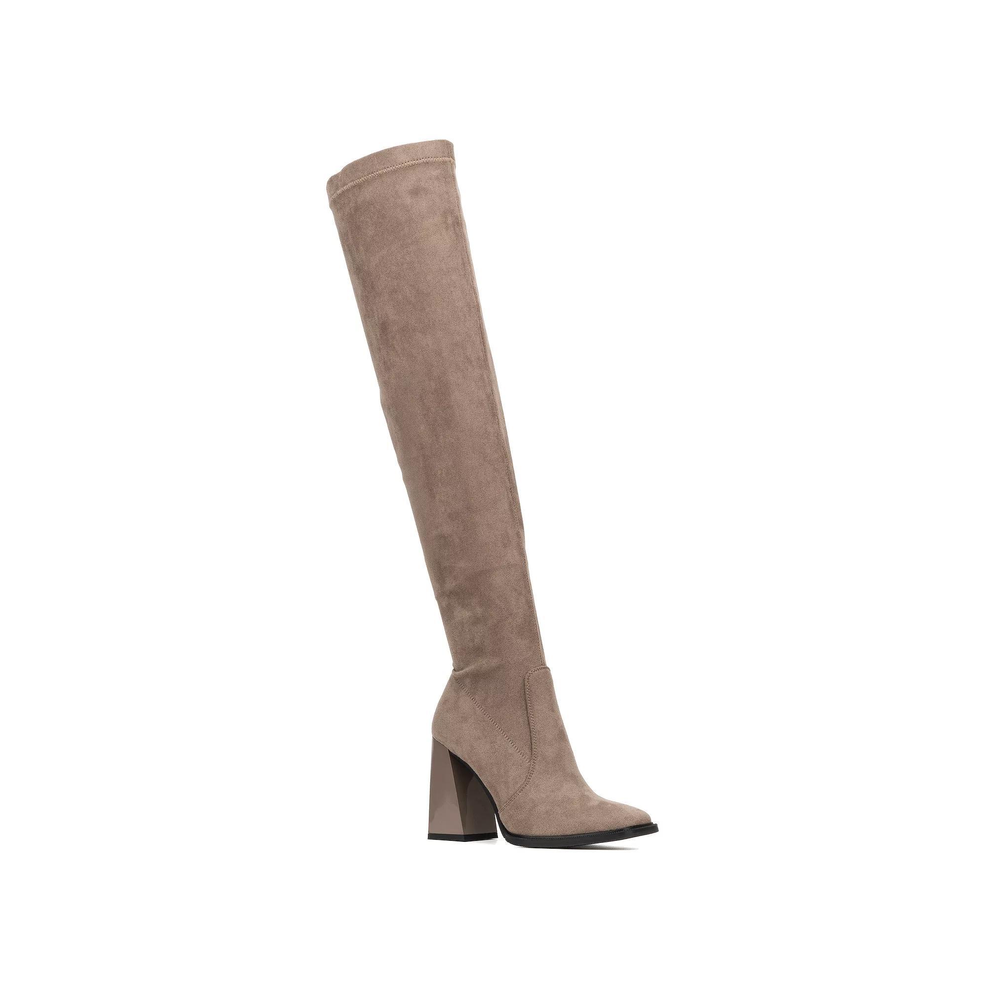 Torgeis Sasha Womens Knee-High Boots Brown Product Image