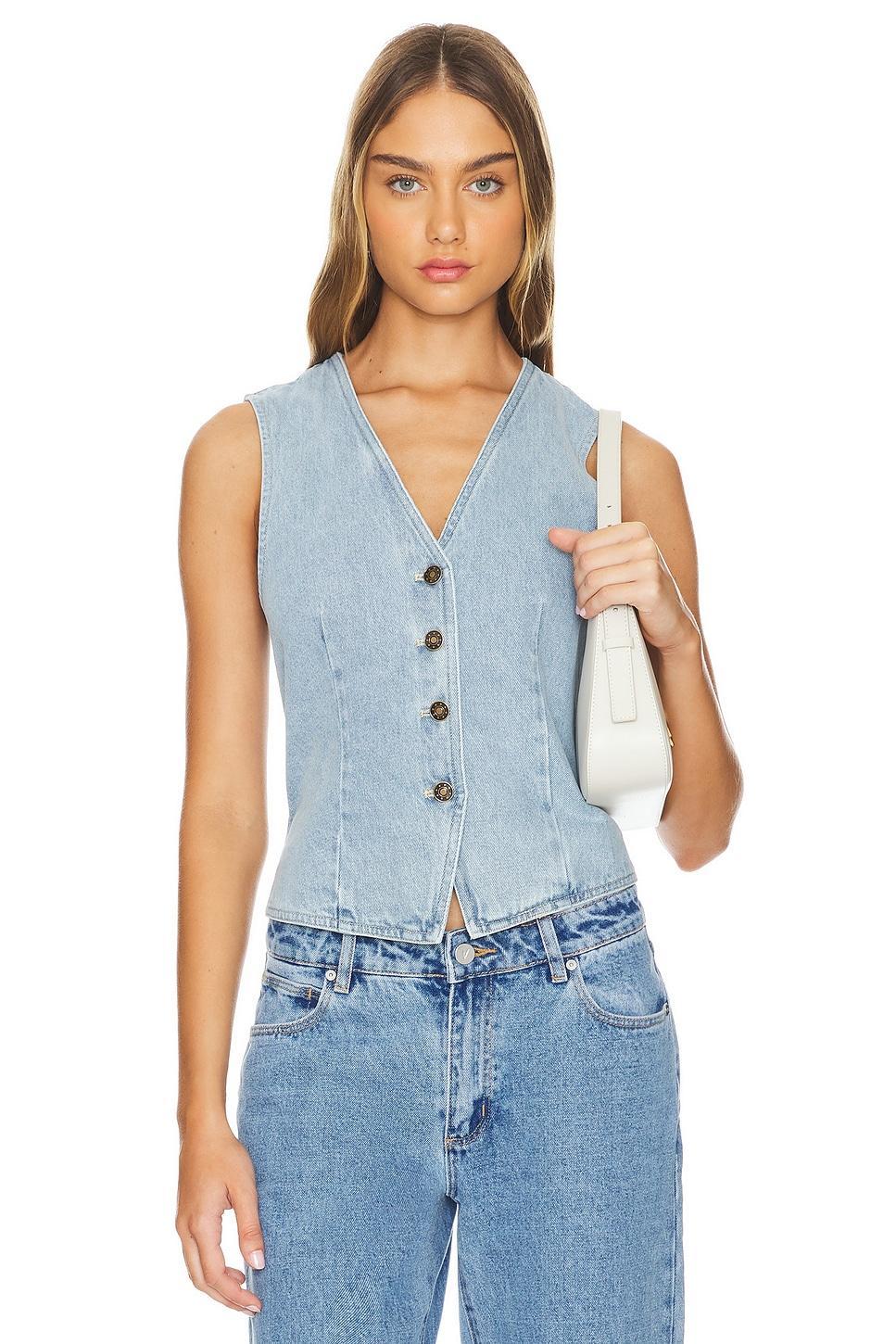 Vision Denim Vest LIONESS Product Image