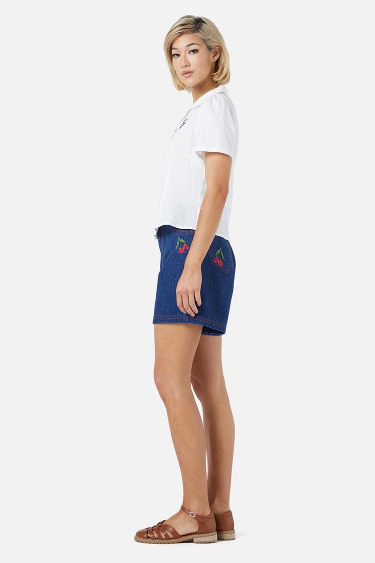 Cherry Embroidered Blouse Product Image