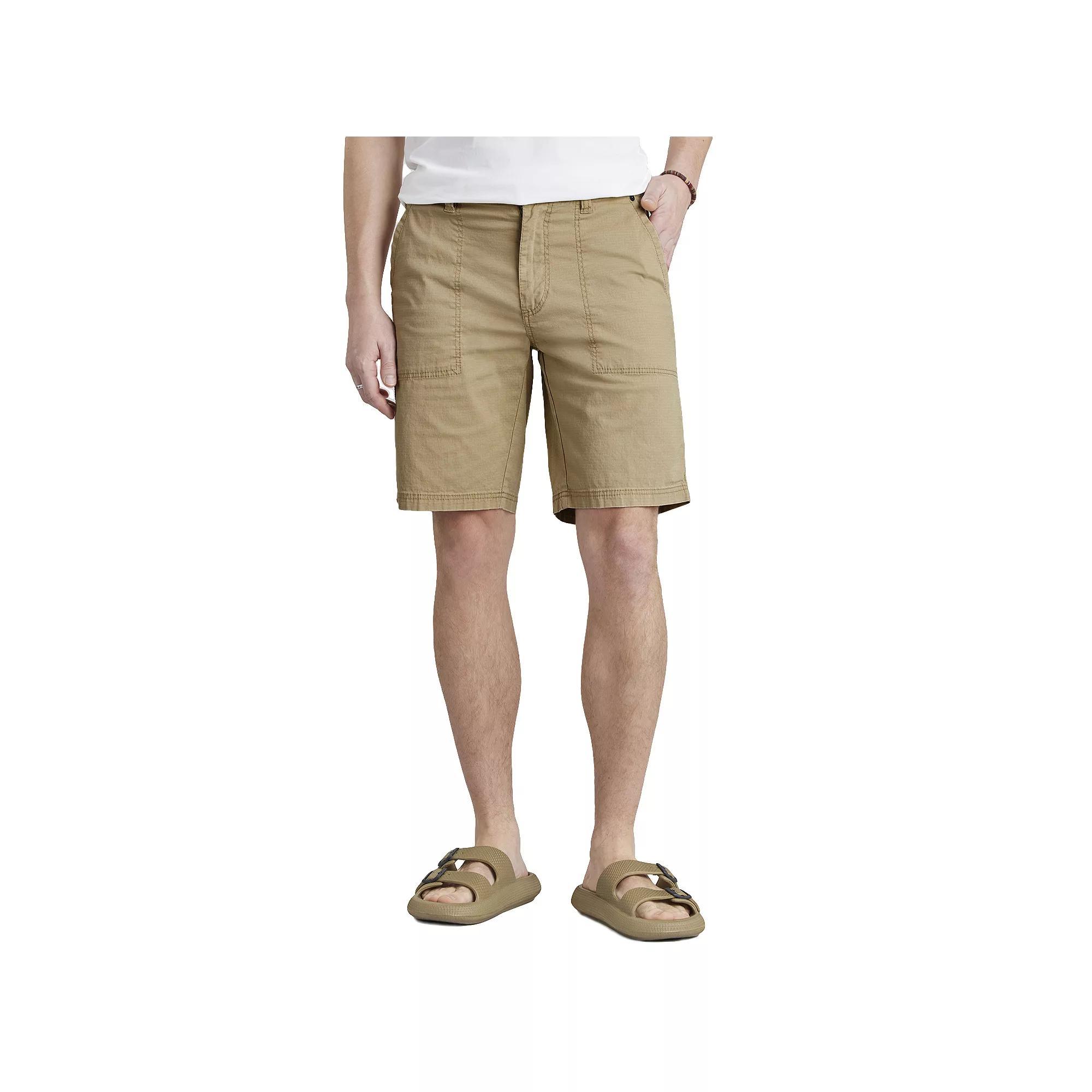 Men's UNIONBAY Cliff Stretch Rip-Stop Utility Shorts, Size: 32, Chai Product Image