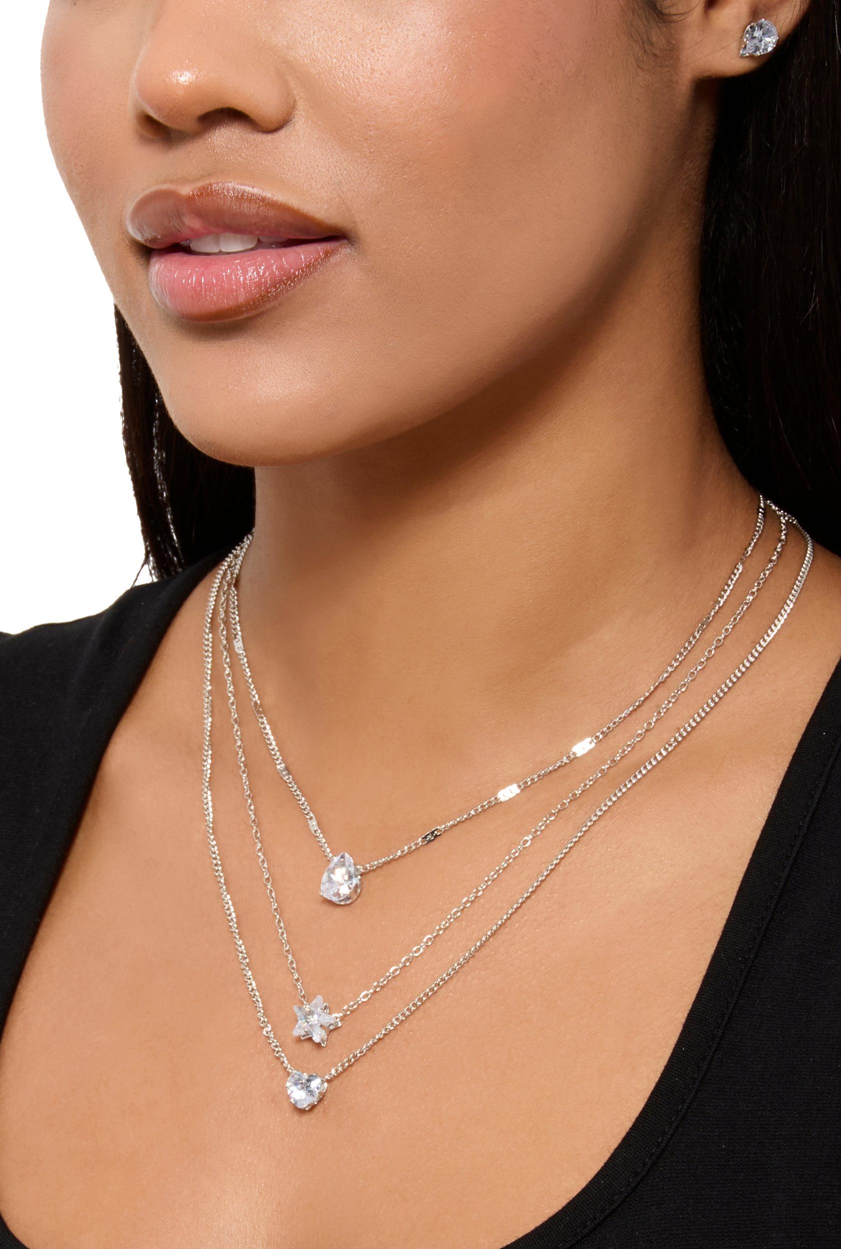 Faux Pearl Beaded Stretch Bracelets Set of 5 Female Product Image