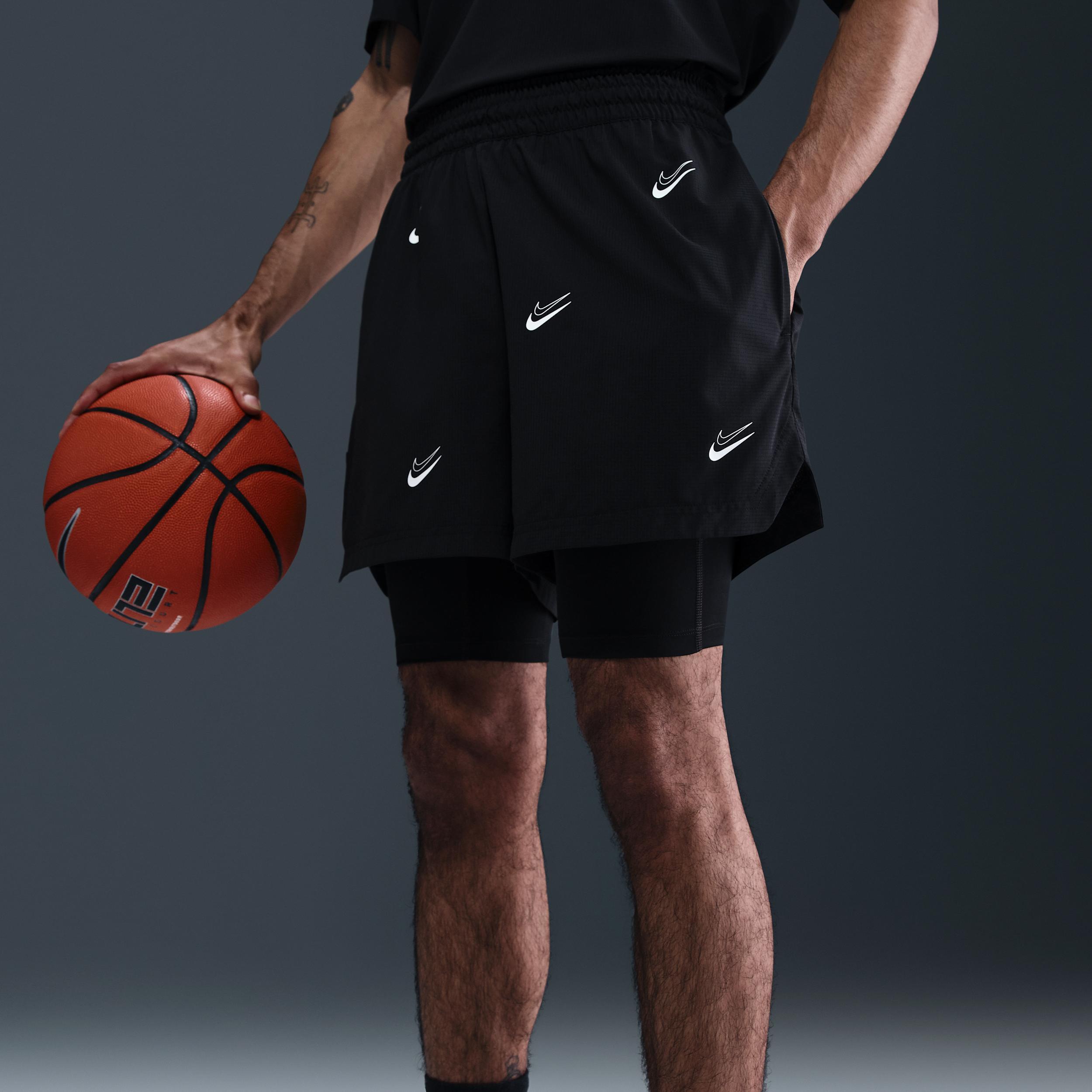 Nike Men's KD DNA 2-in-1 4" Basketball Shorts Product Image