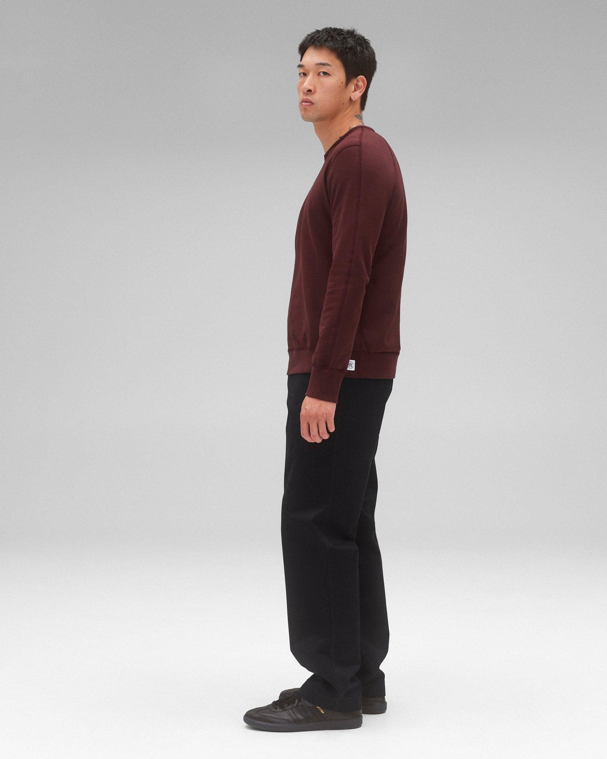 Midweight Terry Slim Crewneck Male Product Image