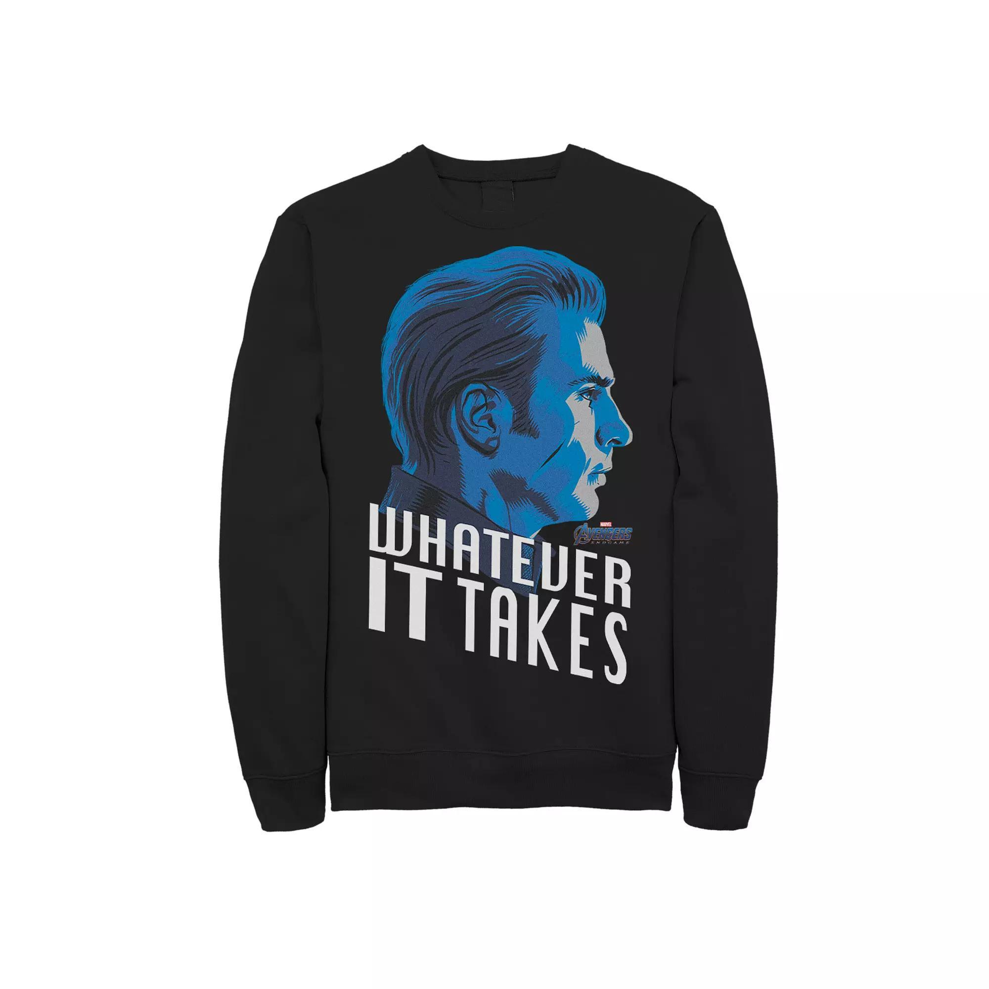 Men's Marvel Avengers Endgame Hulk Collage Fleece, Size: XXL, Black Product Image