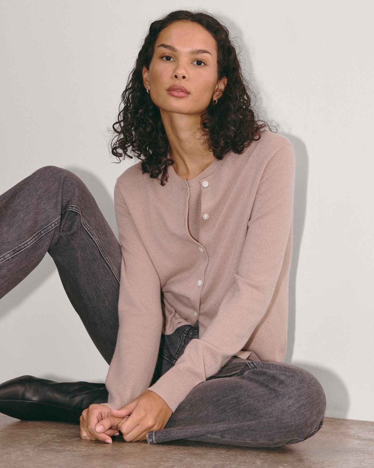 Womens Classic Cardigan in Cashmere by Everlane Product Image