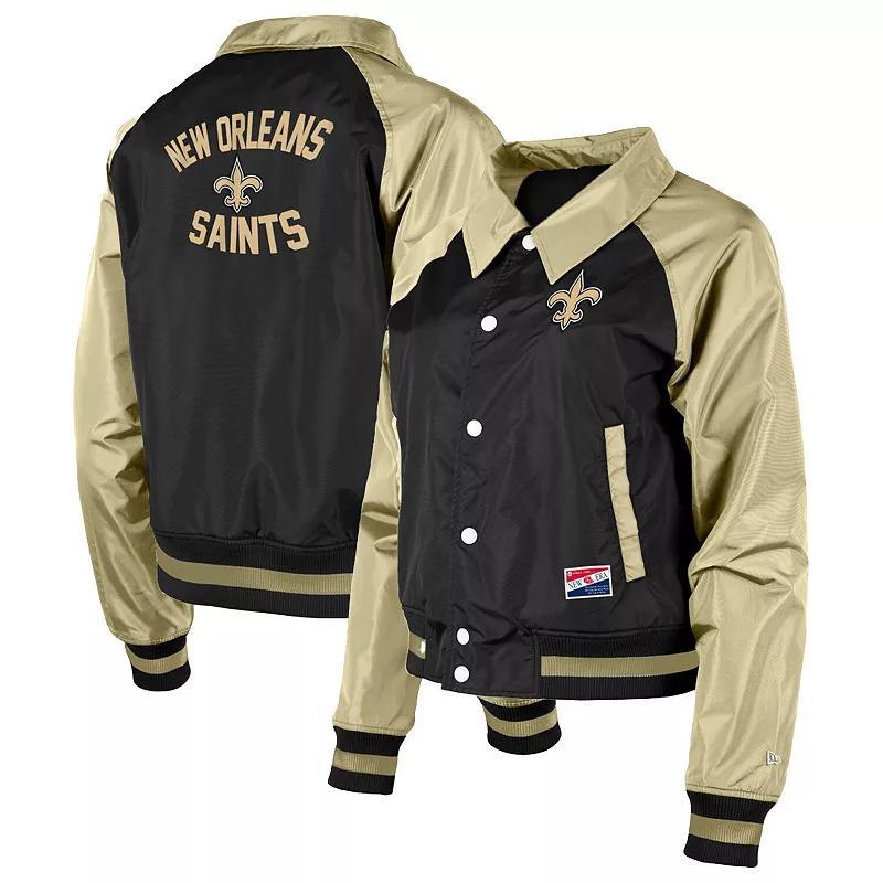 Women's New Era Burgundy Washington Commanders Coaches Raglan Full-Snap Jacket, Size: Medium, Wft Med Re Product Image