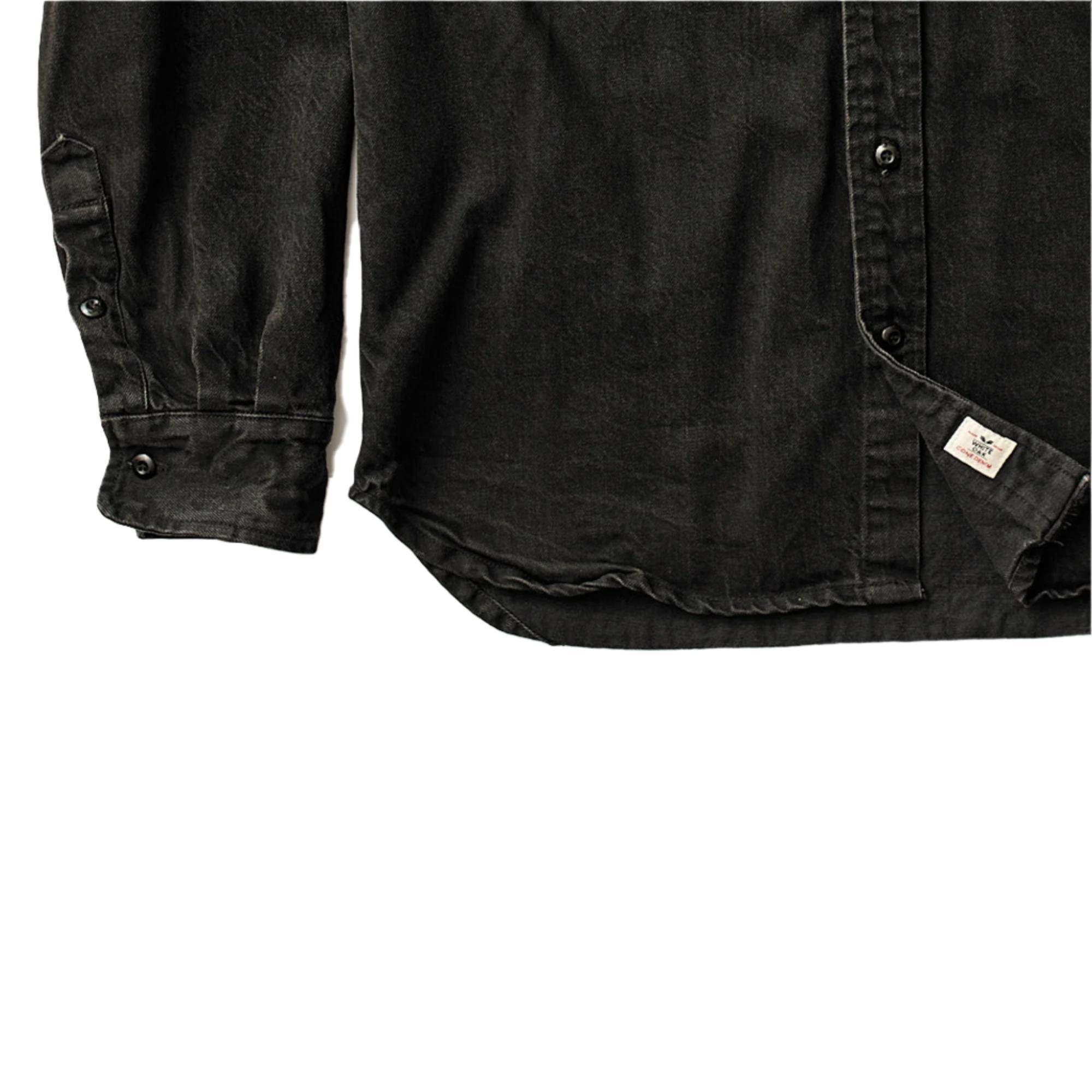 WALSH CONE MILLS WHITE OAK BLACK DENIM SHIRT Male Product Image