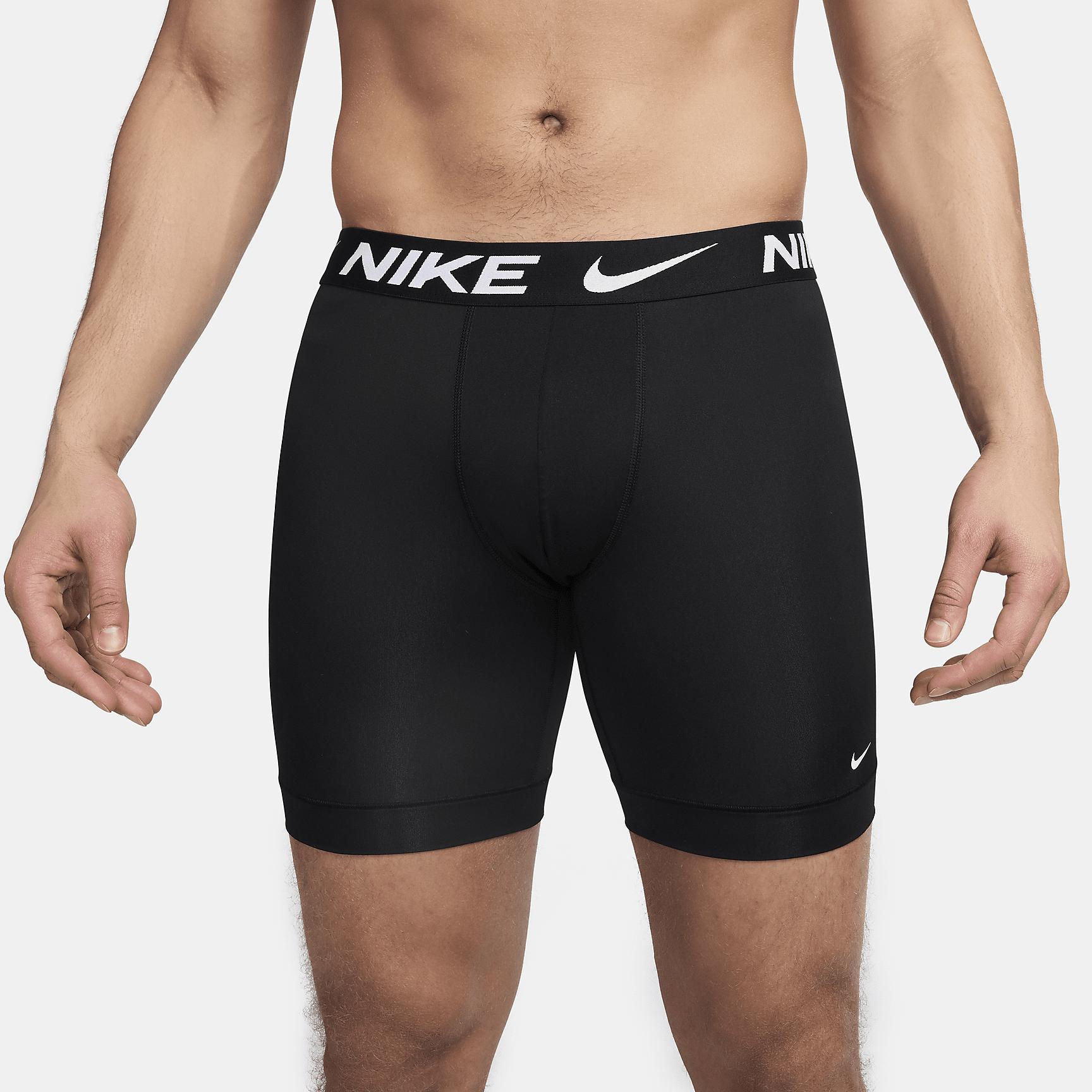 Nike Dri-FIT Essential Micro Long Boxer Briefs (3-Pack) Product Image