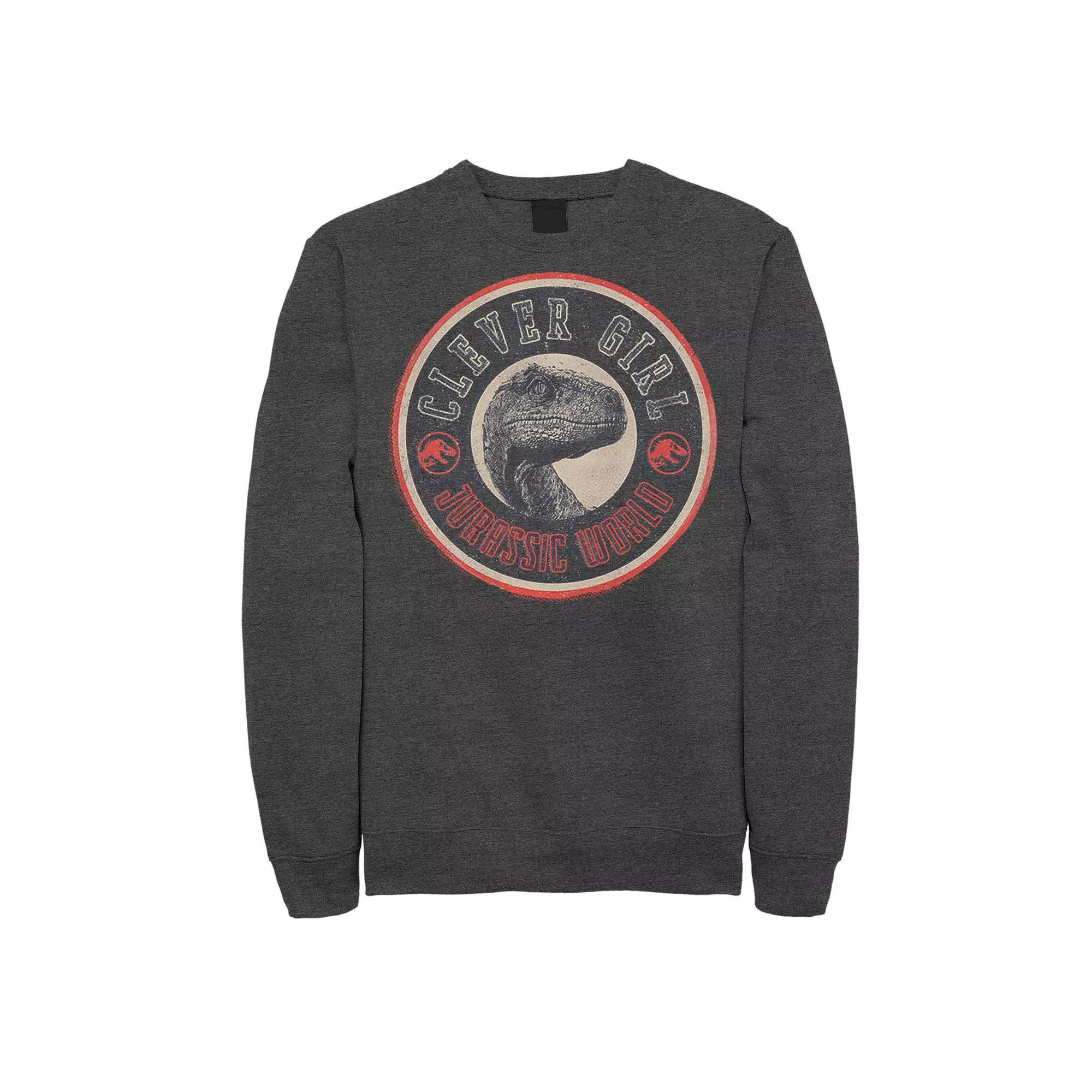 Men's Star Wars: The Last Jedi Rey Propaganda Sweatshirt, Size: Large, Grey Heather Product Image