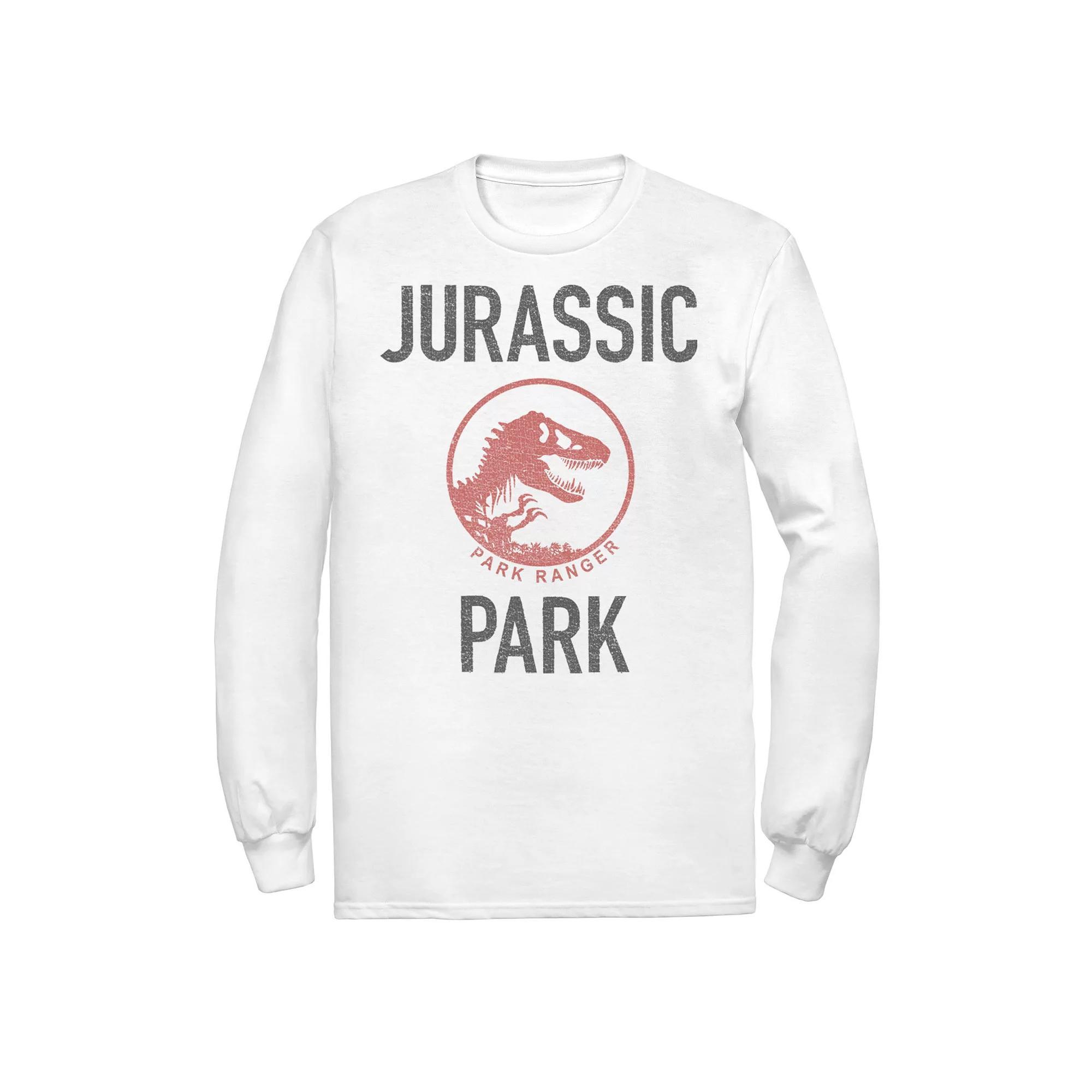 Men's Jurassic Park Ranger Tee, Size: XXL, Athletic Grey Product Image