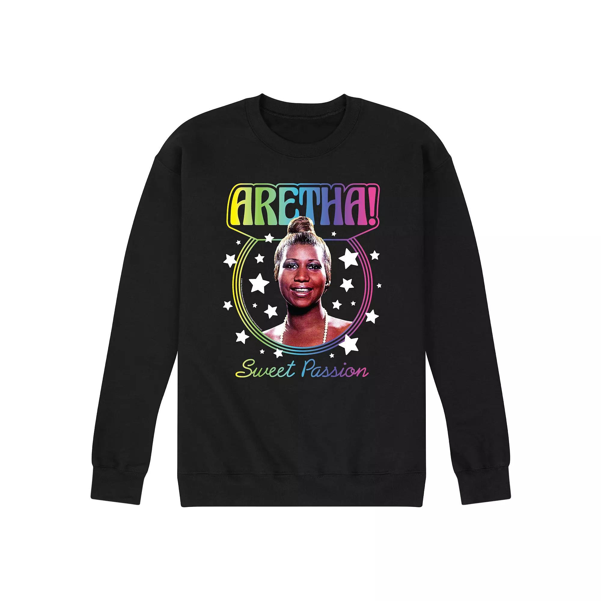 Mens Aretha Franklin Sweet Passion Fleece Sweatshirt Product Image