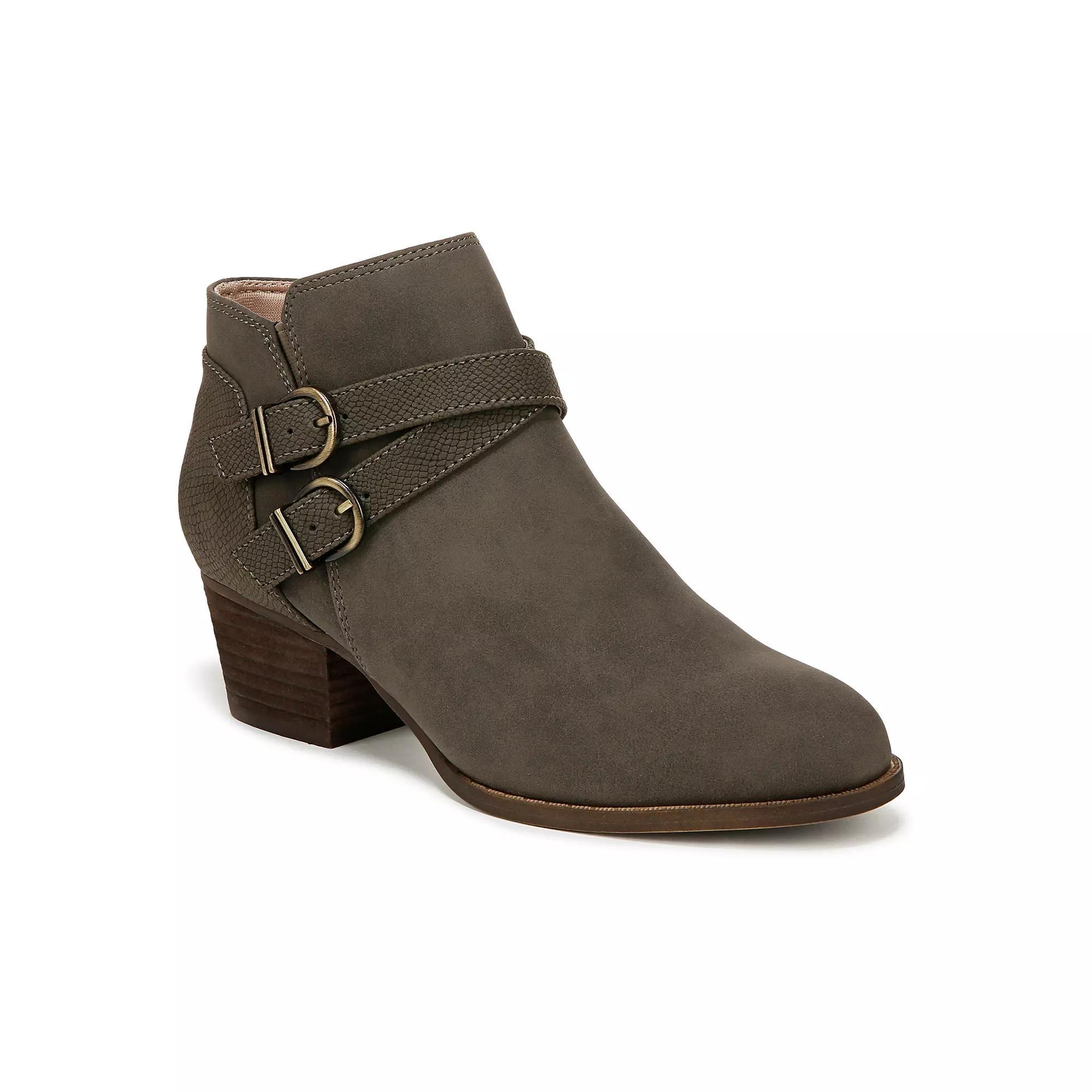 LifeStride Blaire Women's Ankle Boots, Size: 8.5 Wide, Dark Gray Product Image