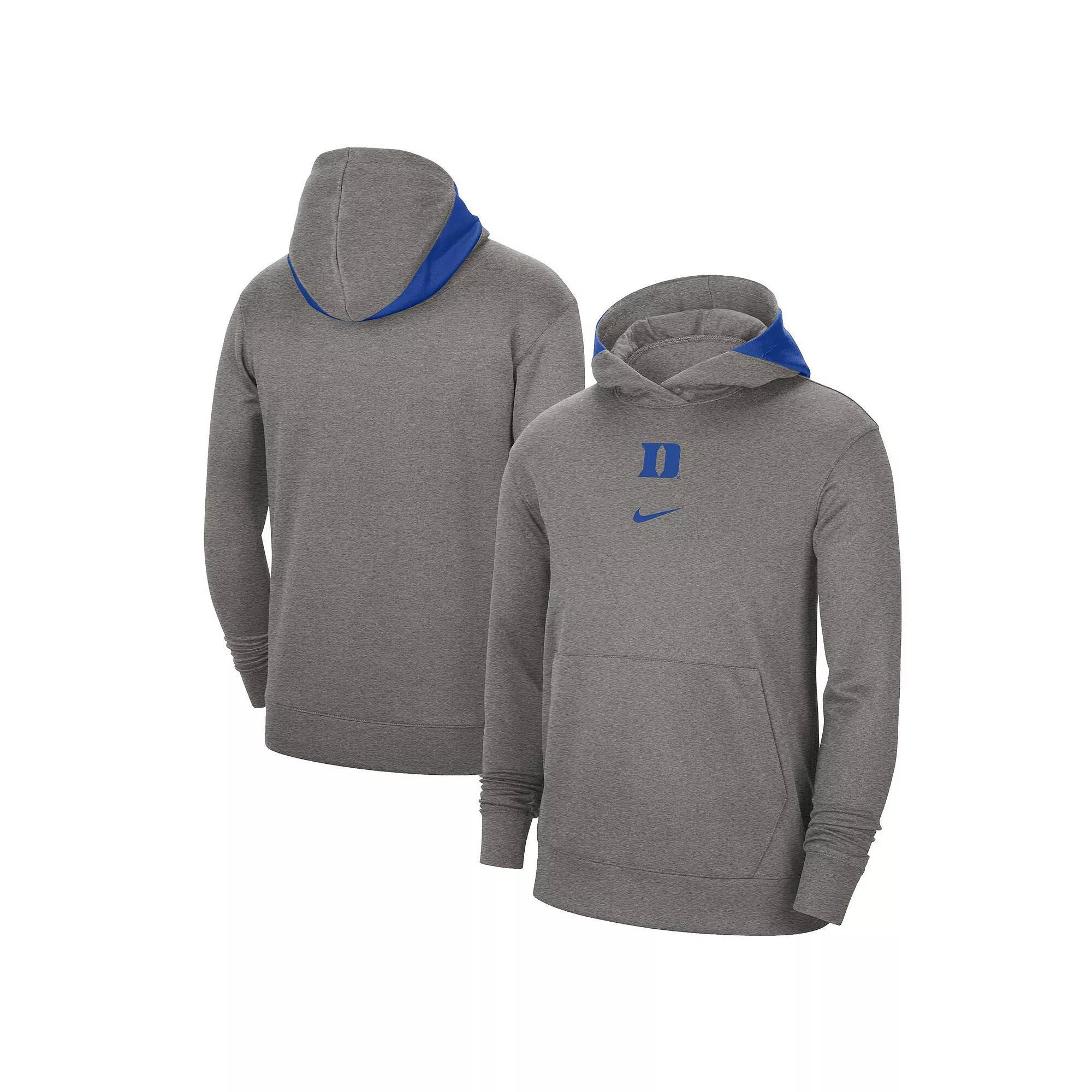 Men's Nike Royal Duke Blue Devils Team Basketball Spotlight Performance Pullover Hoodie, Size: 2XL Product Image