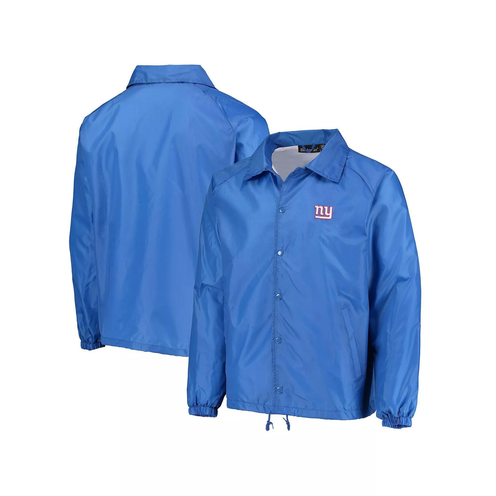 Men's Royal Buffalo Bills Coaches Classic Raglan Full-Snap Windbreaker Jacket, Size: Large, Blue Product Image