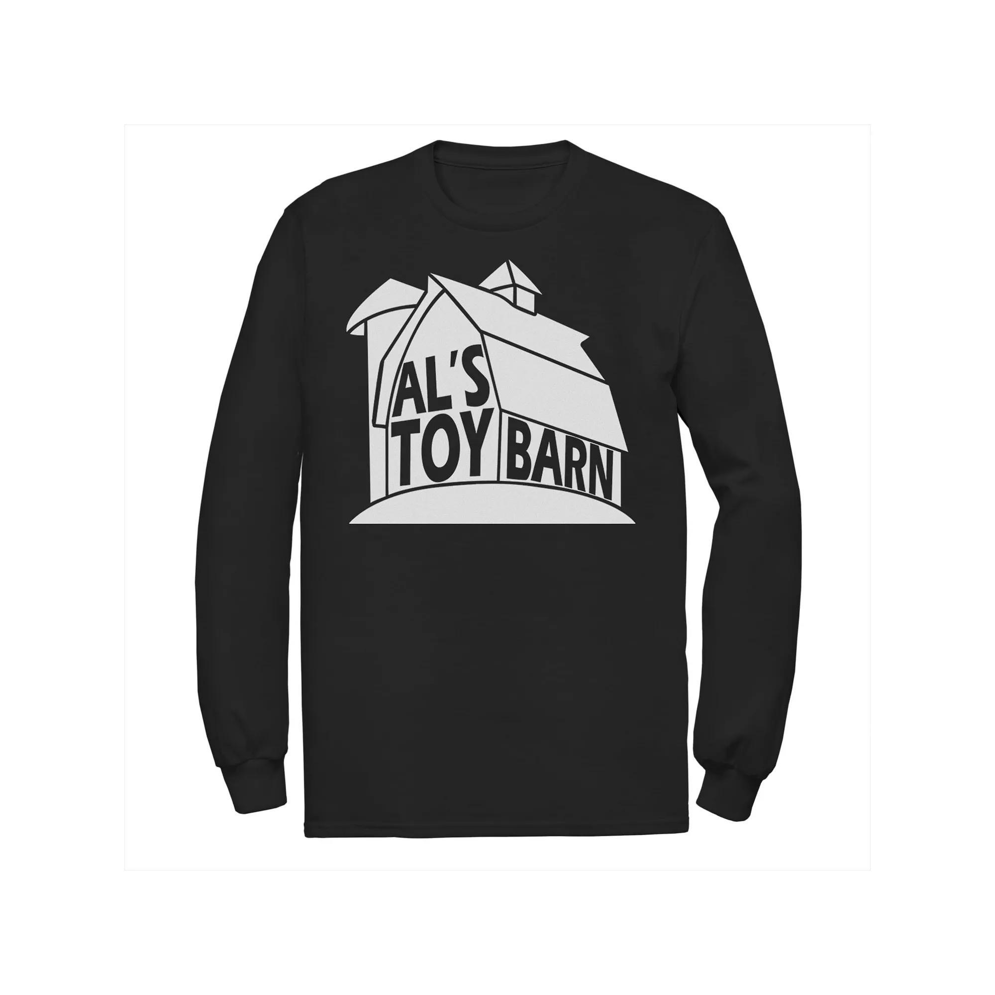 Disney / Pixar's Toy Story Men's Al's Toy Barn Logo Long Sleeve Tee, Size: Medium, Black Product Image
