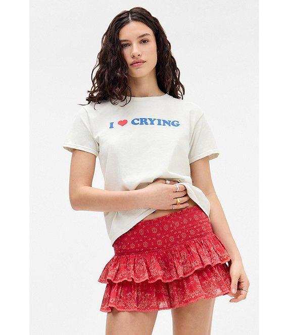 BDG Urban Outfitters Bandana Monica Micro Mini Skort Product Image