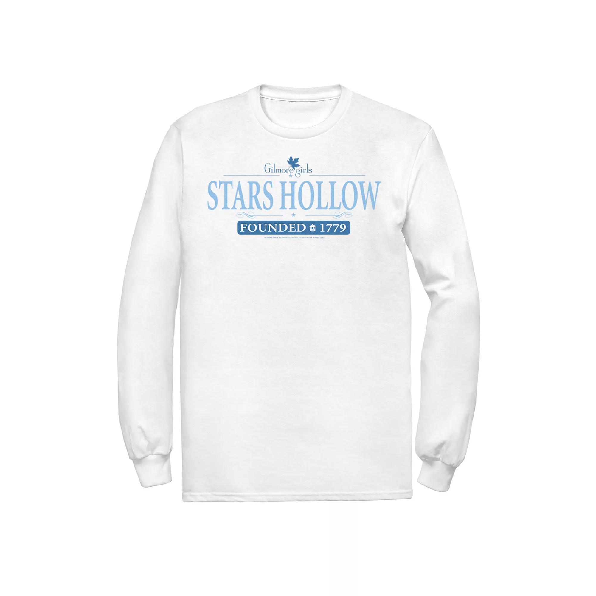 Men's Gilmore Girls Stars Hollow Founded 1779 Tee, Size: Large, White Product Image