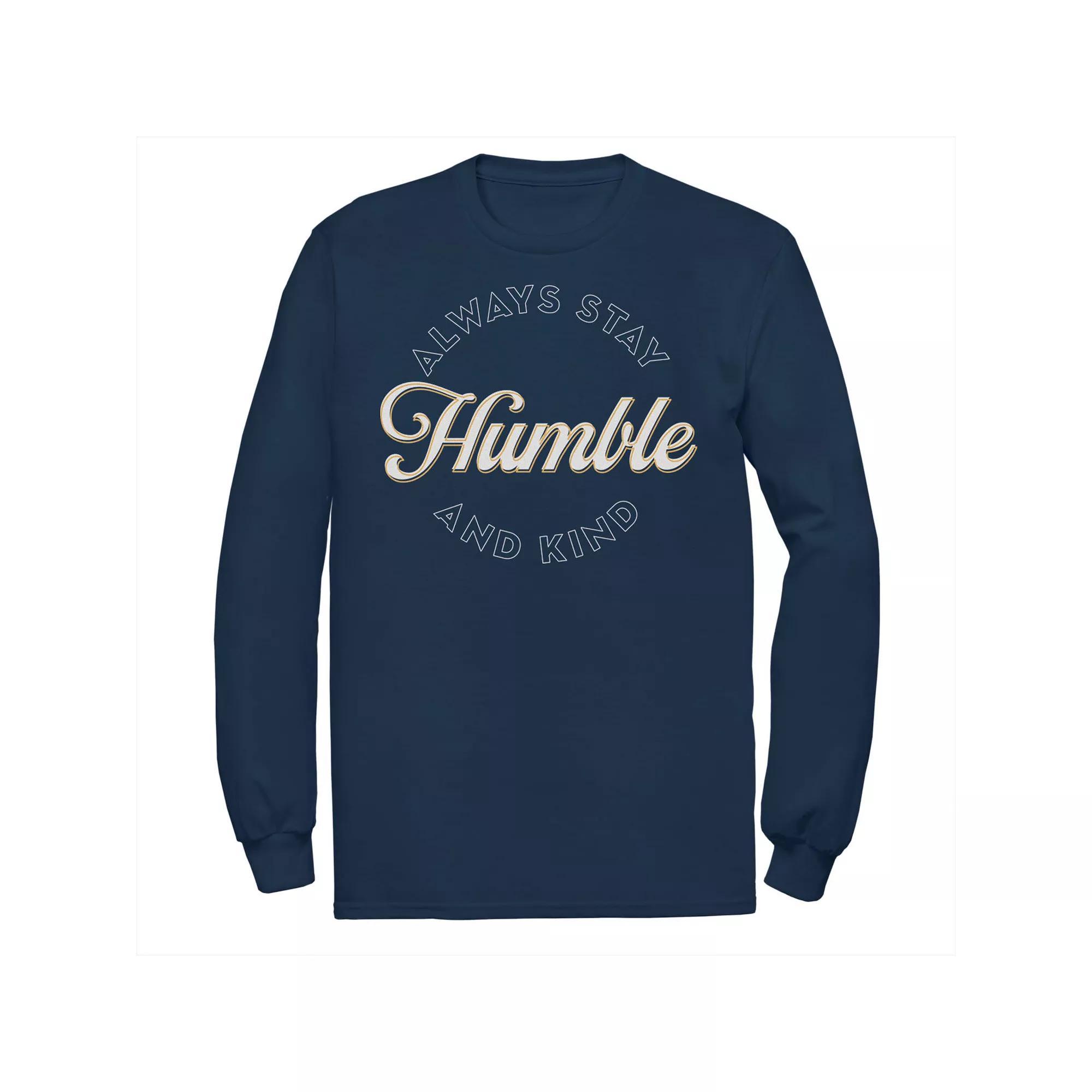 Men's Fifth Sun Humble And Kind Script Tee, Size: Large, Black Product Image