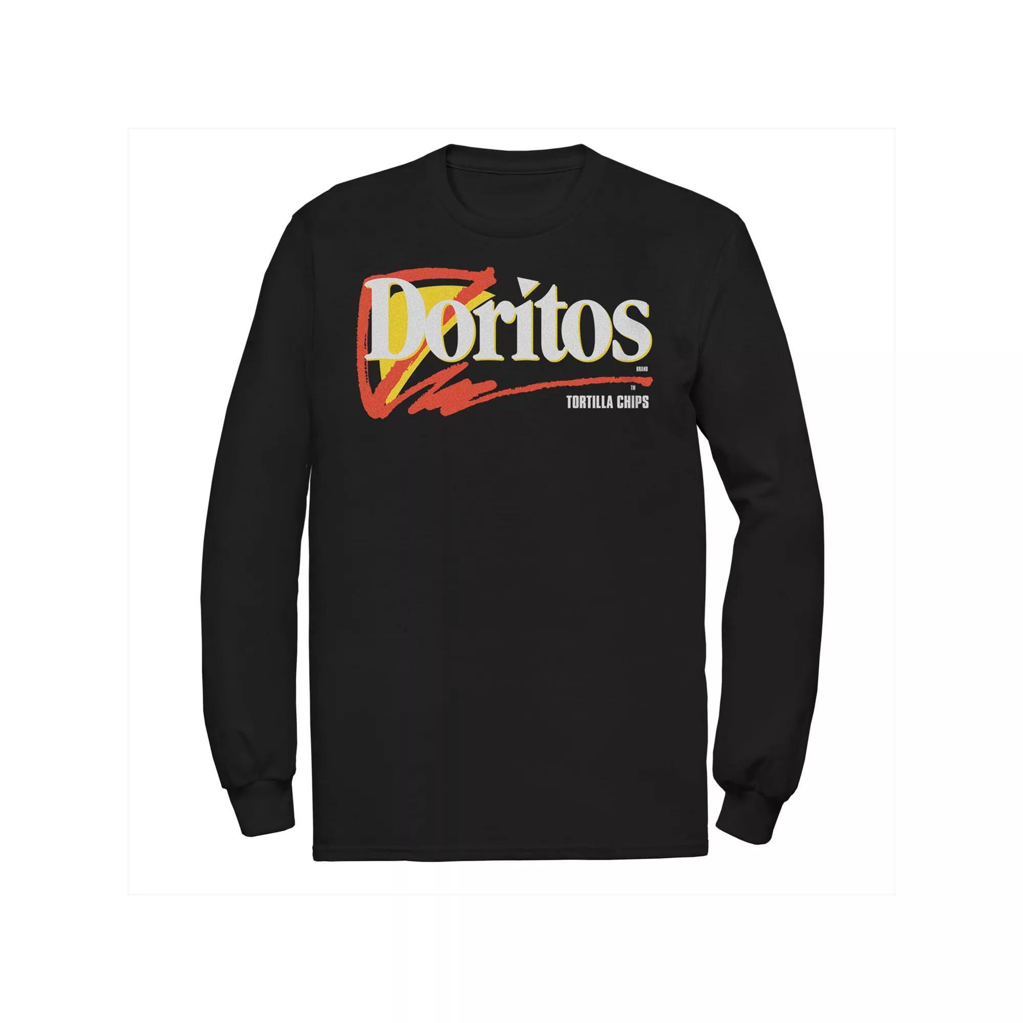 Men's Doritos Tortilla Chips Logo Tee, Size: Medium, Black Product Image