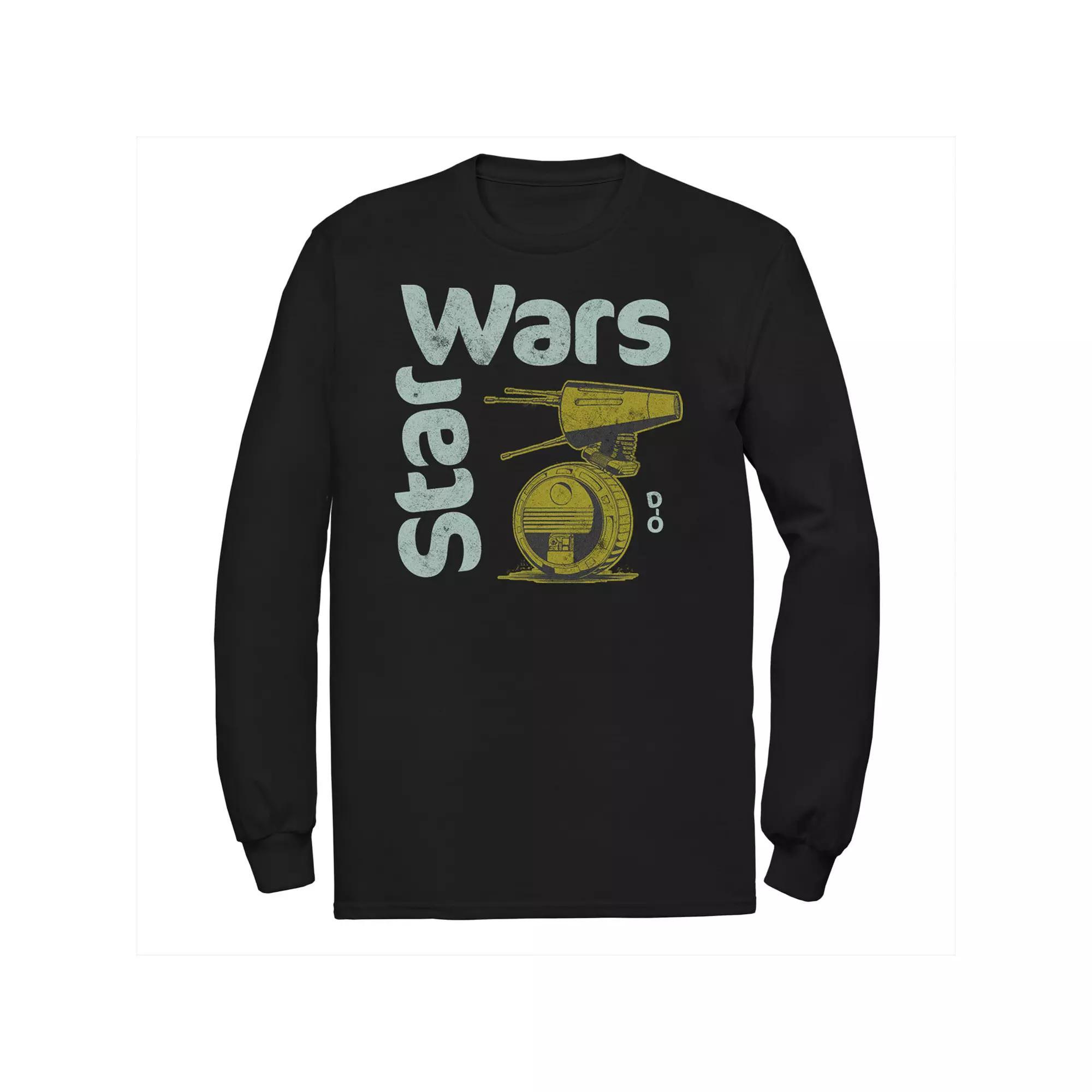 Men's Star Wars The Rise of Skywalker D-0 Roll Tee, Size: 3XL, Black Product Image